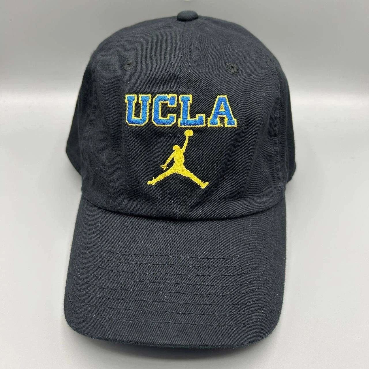 Jordan Brand UCLA Bruins x Air Jordan Club Hat M-L NCAA Strap Back Cotton Size ONE SIZE - 1 Thumbnail