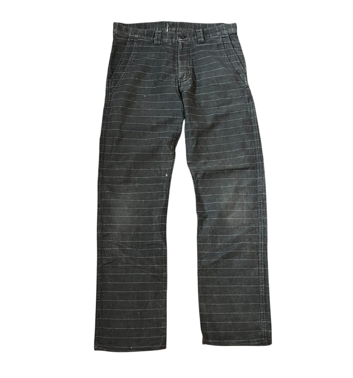 Final Home Vintage final home striped straight trousers Size US 30 / EU 46 - 1 Thumbnail