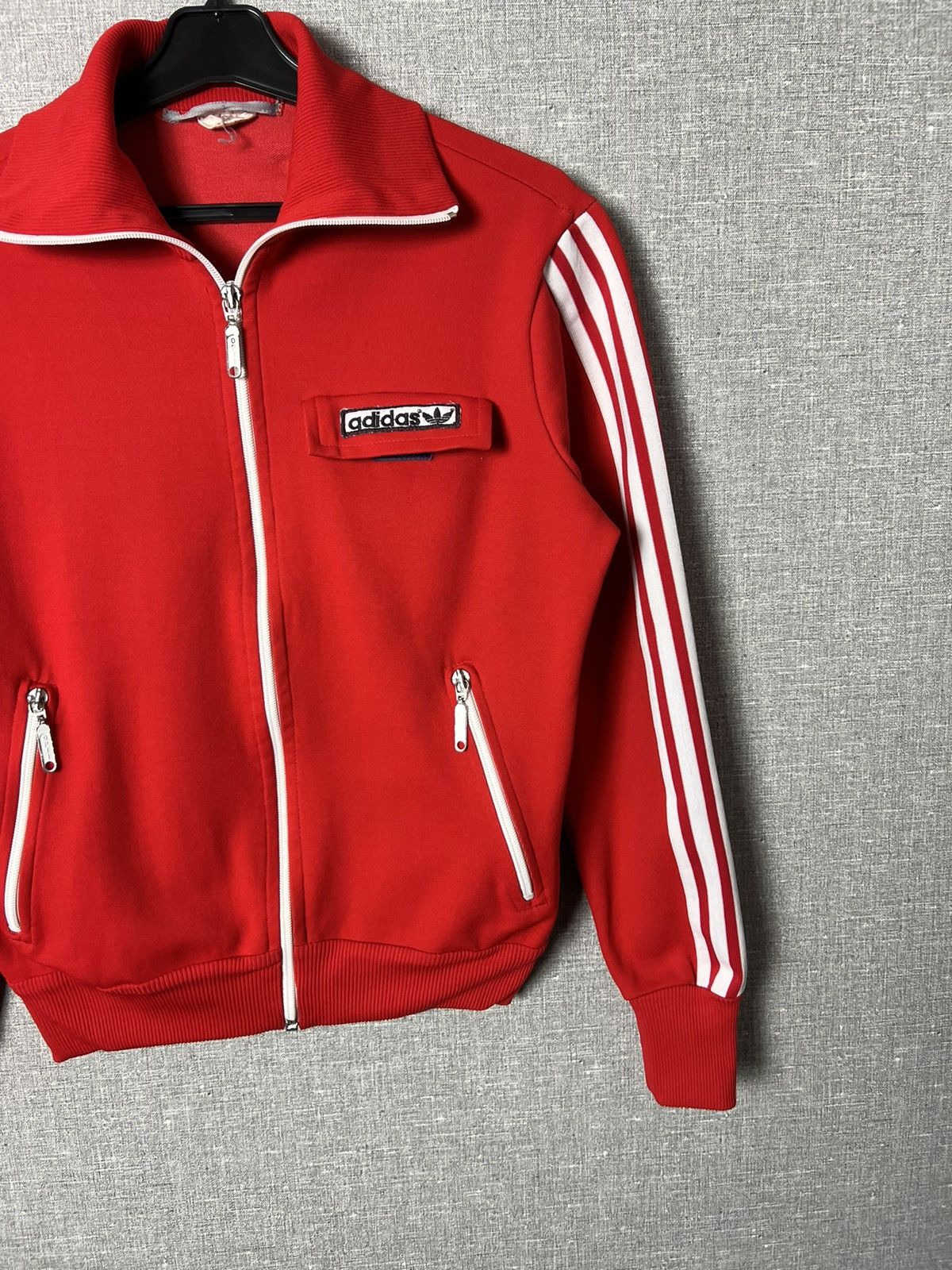 Adidas Vintage Adidas Made Yugoslavia Turtleneck Track Top Jacket Size L / US 10 / IT 46 - 12 Thumbnail