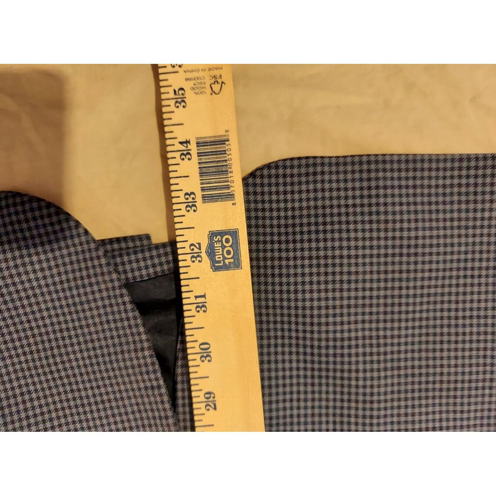 Brooks Brothers Brooks Brothers Blazer Wool 44L Blue Mens Jacket Blazer 2 Piece Regular Wool Men 44 Blue Brooks Brothers Size 44R - 5 Thumbnail