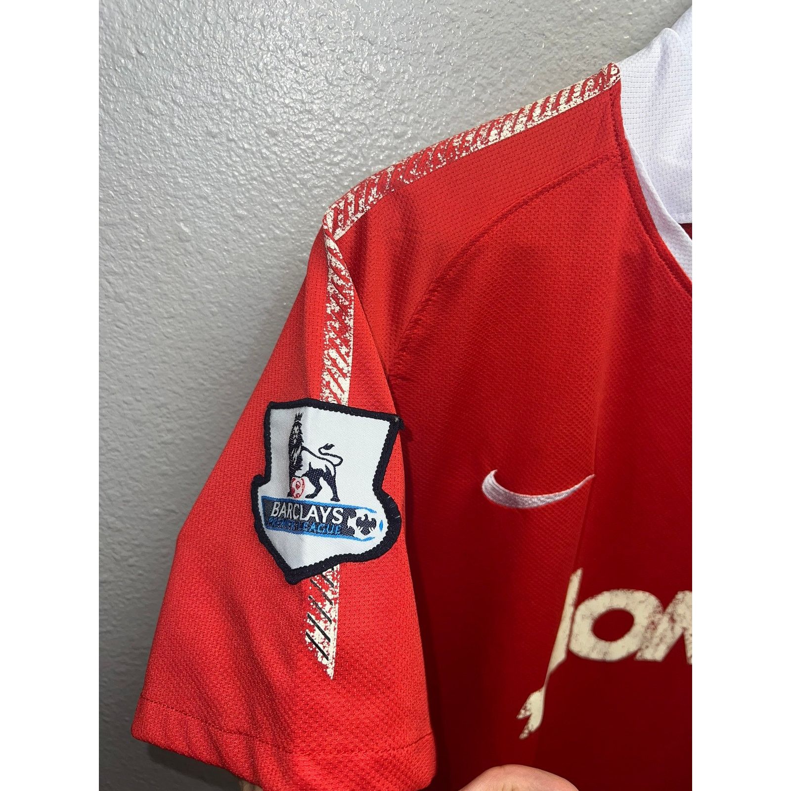 Nike Nike Manchester United Jersey AON Authentic Soccer Futbol L Size US L / EU 52-54 / 3 - 6 Thumbnail