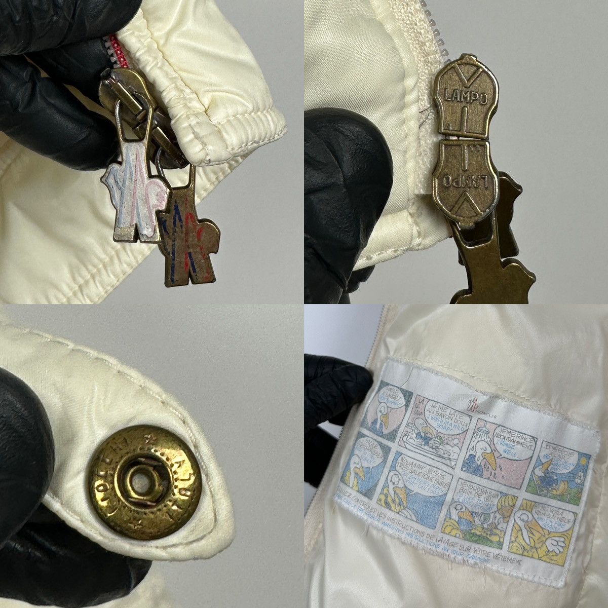 Moncler Moncler Grenoble Light Beige Zip Up Down Puffer Jacket Size XL / US 12-14 / IT 48-50 - 24 Thumbnail