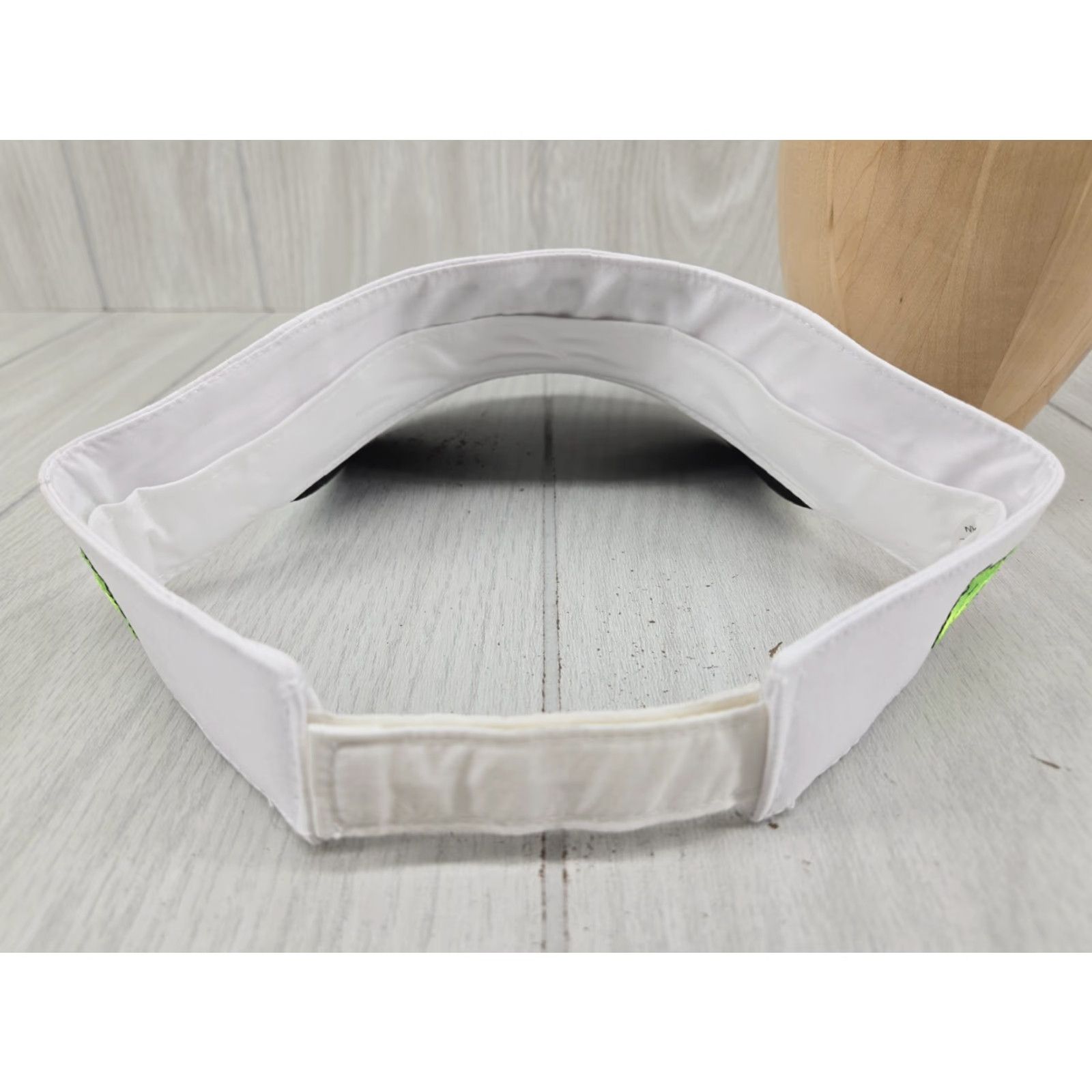 Vintage Gamma Lines Edge Visor Hat White Size ONE SIZE - 5 Thumbnail