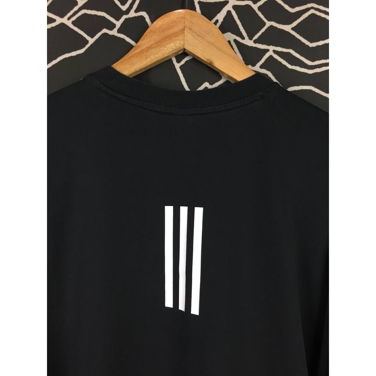 Adidas × Vintage Adidas Three Stripes Wording Longsleeve Tee Size XL Size US XL / EU 56 / 4 - 3 Thumbnail