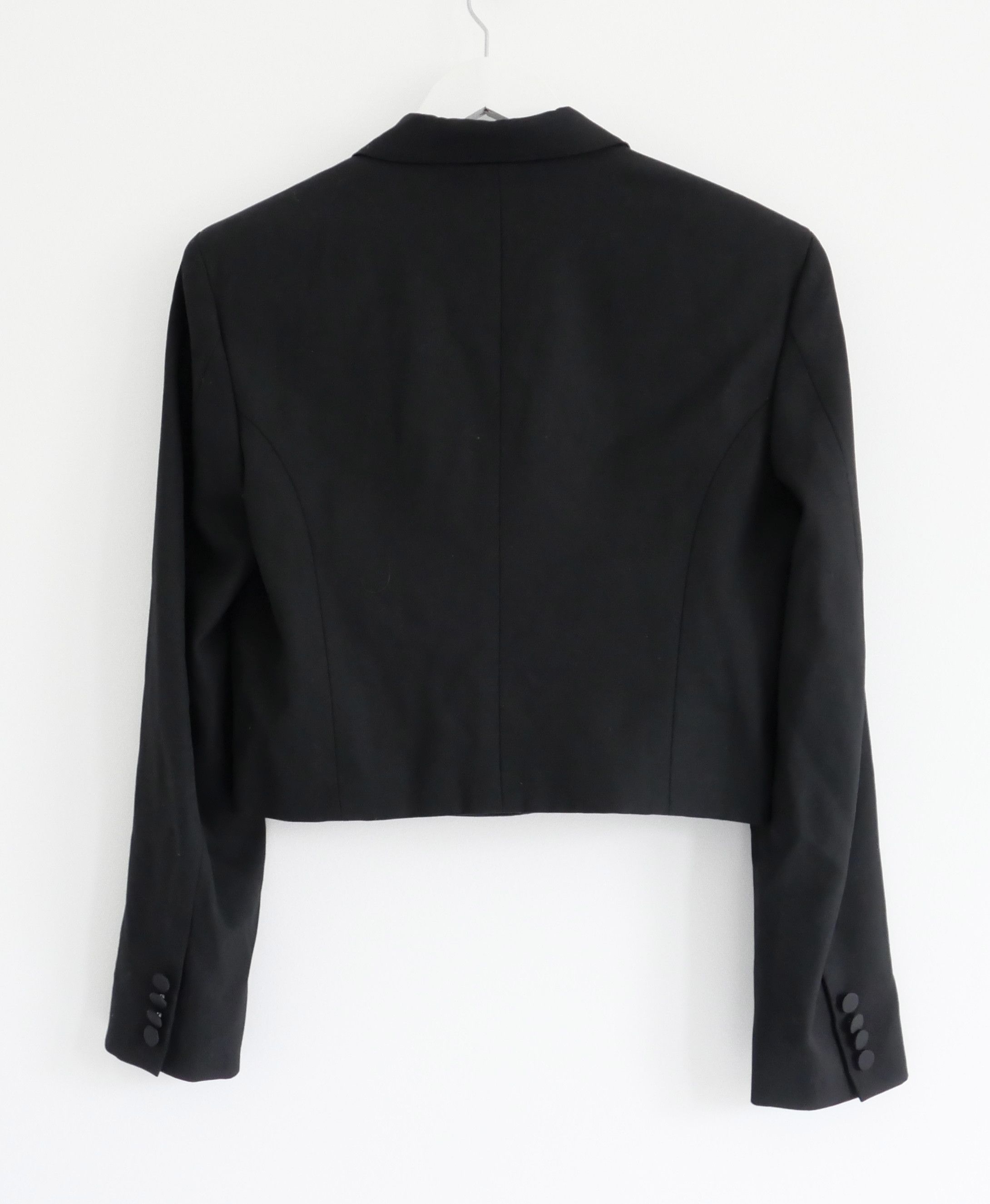 Polo Ralph Lauren Polo Ralph Lauren Satin Lapel Cropped Tuxedo Jacket Size M / US 6-8 / IT 42-44 - 5 Thumbnail