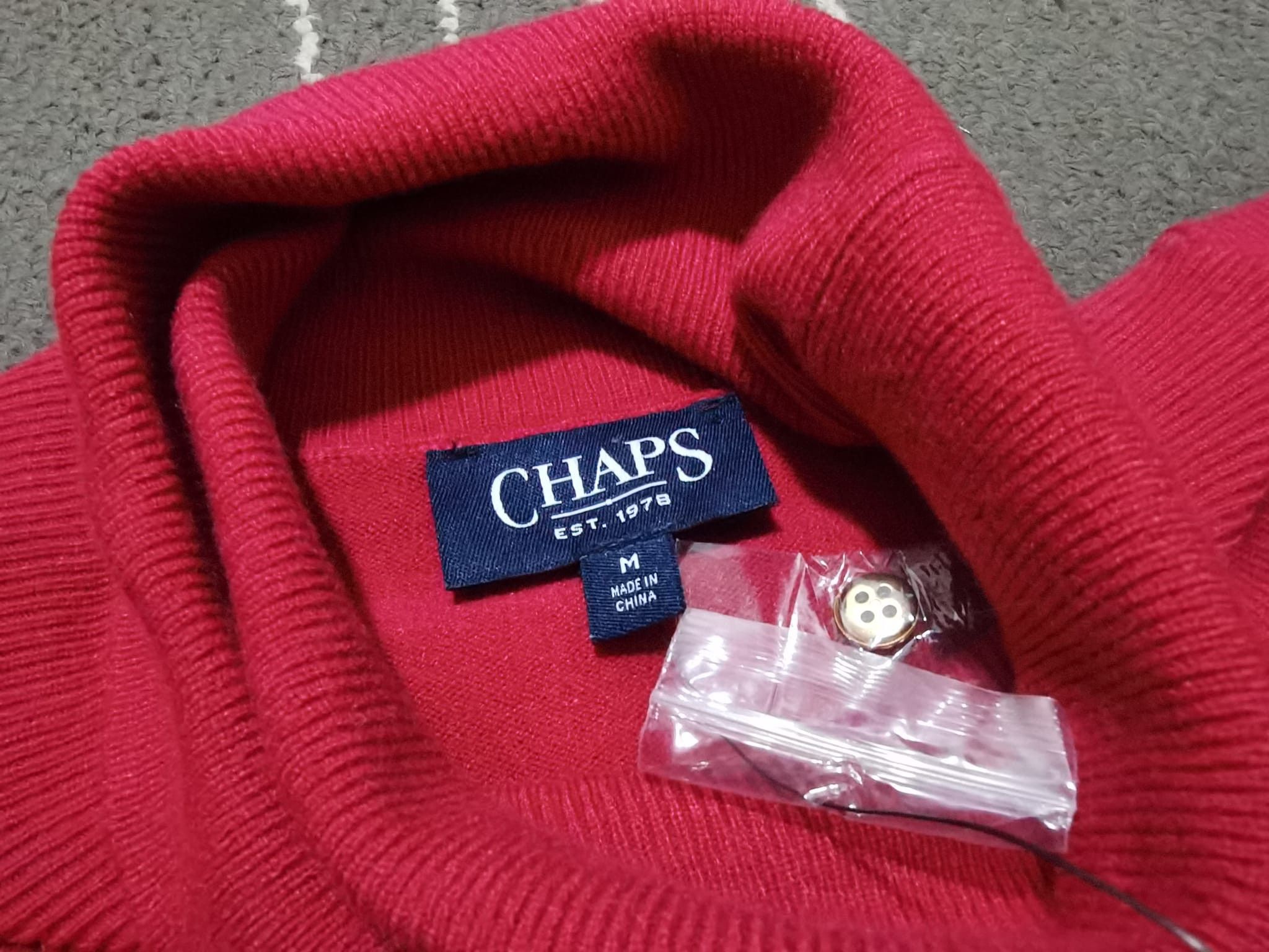 Chaps CHAPS by Ralph Lauren cardigan Tuttle neck S 2169 Size S / US 4 / IT 40 - 10 Thumbnail