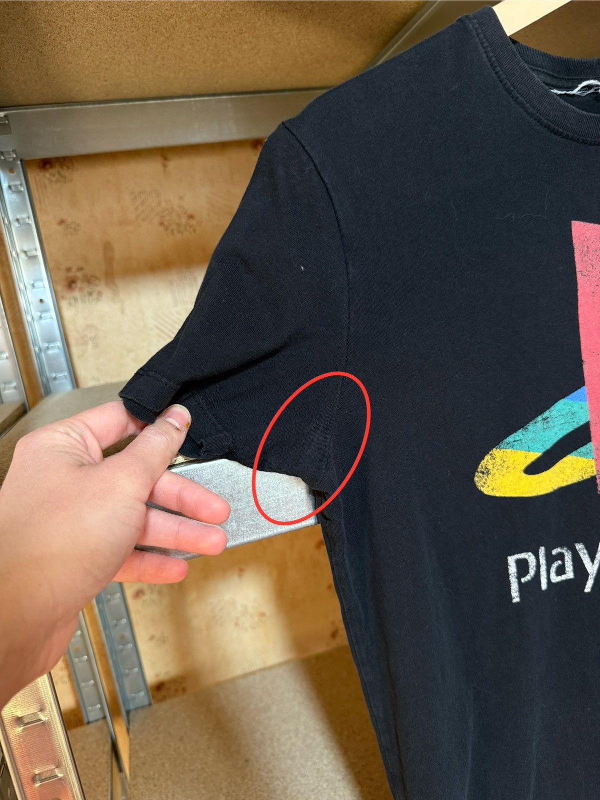 Playstation × Sony Sony PlayStation PS Logo Vintage Graphic T-Shirt Y2K Hype Size US S / EU 44-46 / 1 - 5 Thumbnail
