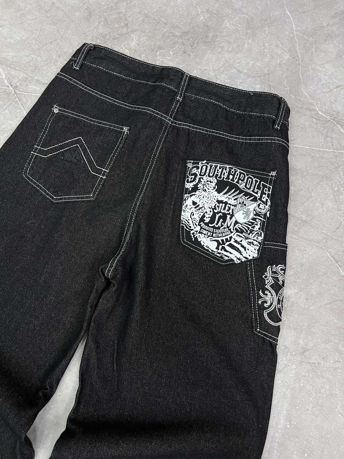 Coogi South pole hype baggy Denim Skater Jeans Wide leg y2k style Size US 32 / EU 48 - 10 Thumbnail