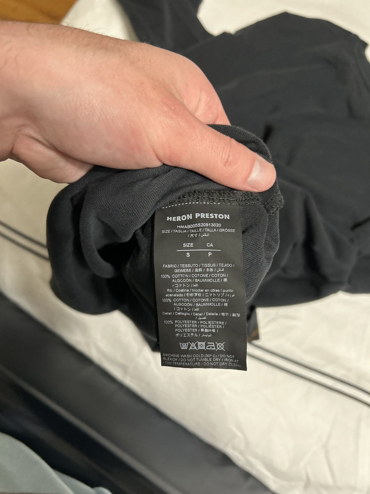 Heron Preston Heron Preston long sleeve t-shirt Size US S / EU 44-46 / 1 - 4 Thumbnail