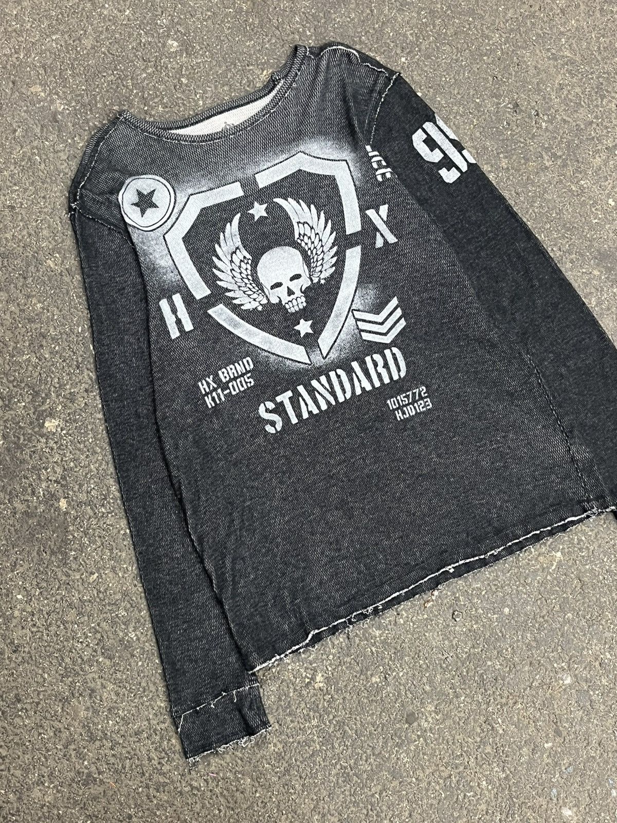 Affliction Grunge y2k affliction style thermal longsleeve shirt rare Size US XL / EU 56 / 4 - 2 Thumbnail