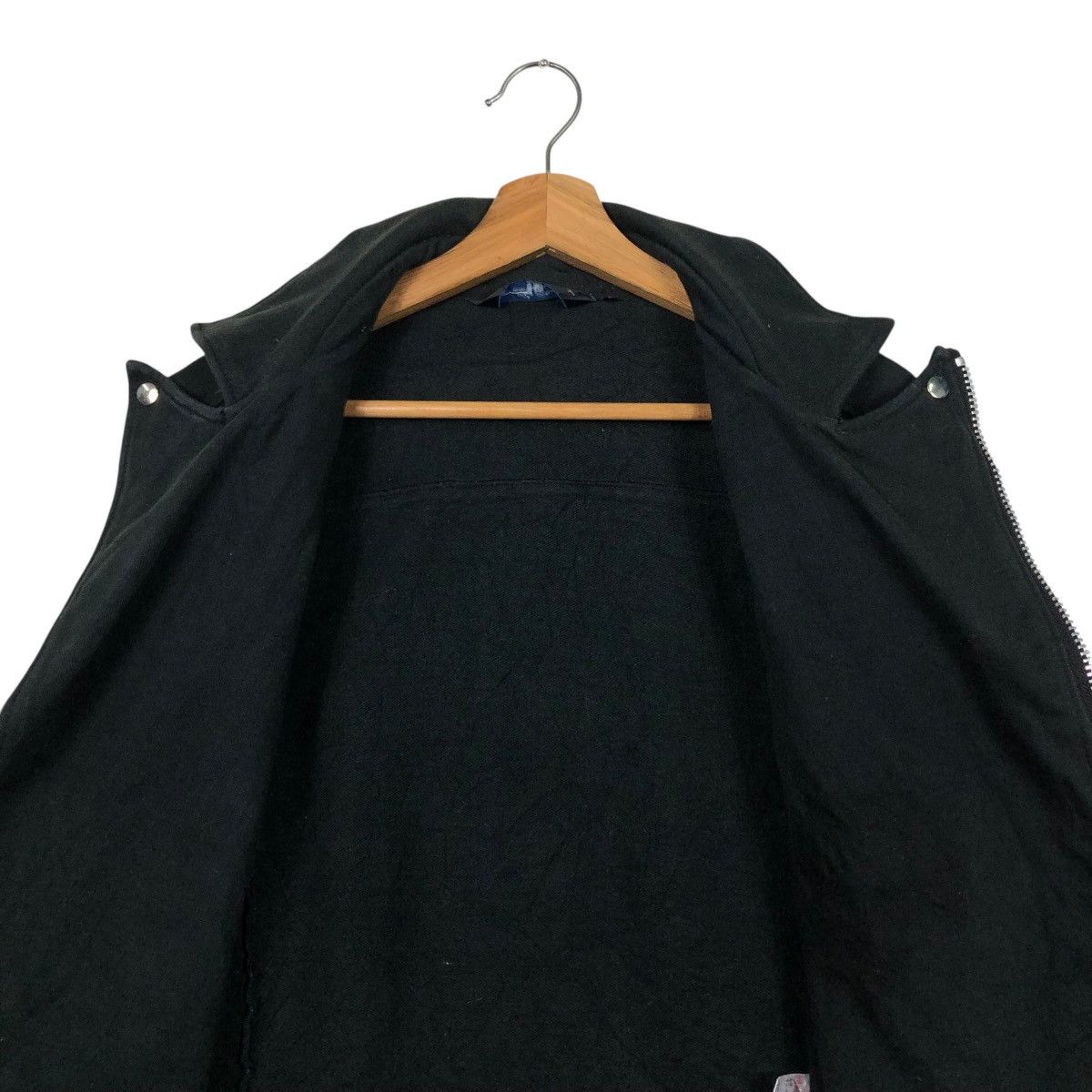 Japanese Brand 🔥VINTAGE CROPPED BIKER JACKET SHIPS DOUBLE COLLAR BONDAGE Size US S / EU 44-46 / 1 - 16 Thumbnail