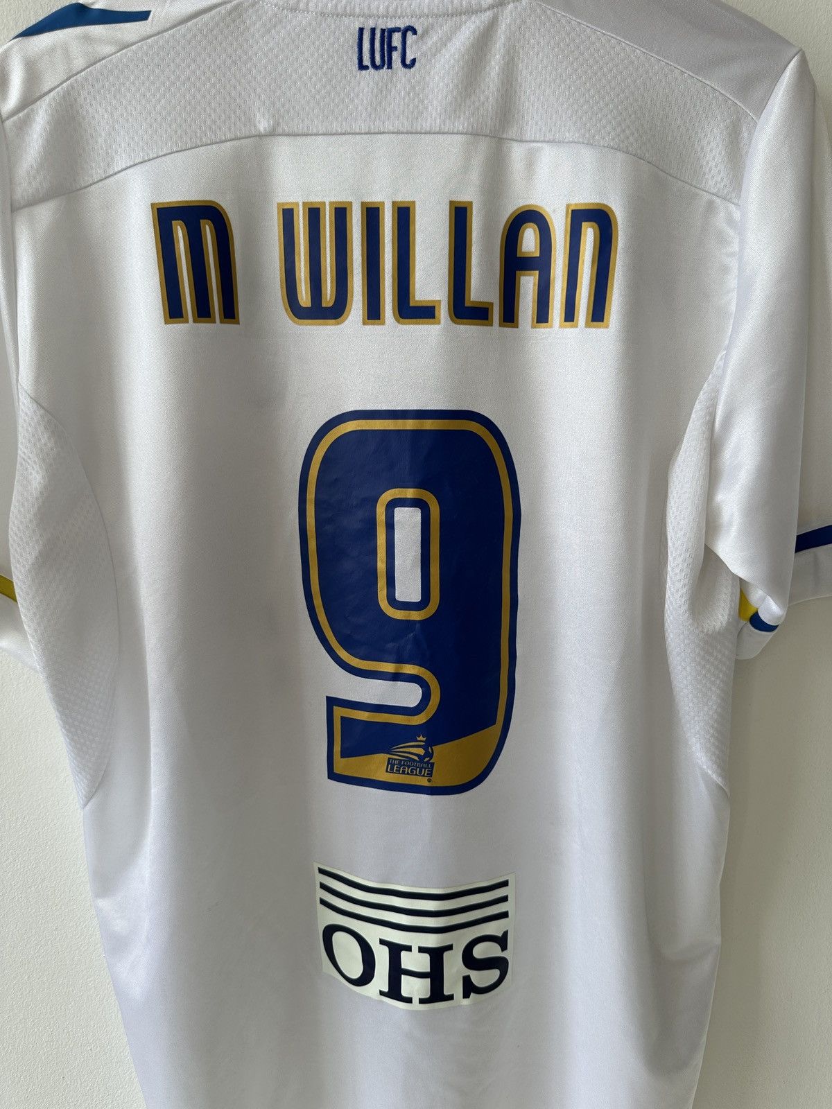 Macron Leeds United 2011/2012 Home Jersey Macron Size US L / EU 52-54 / 3 - 10 Thumbnail