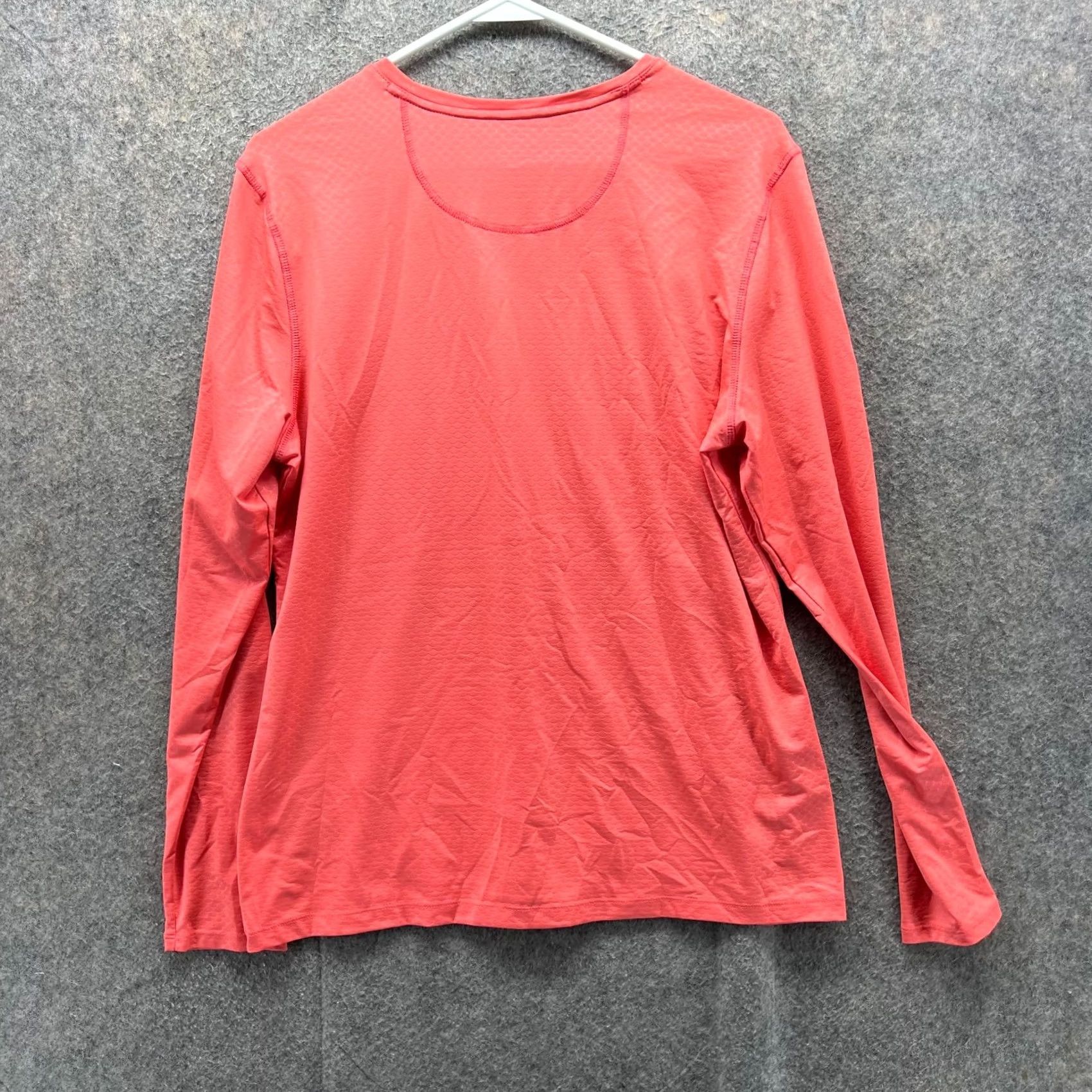 Vintage Reel Legends Shirt Womens Large Coral Performance Lightweight Rash Guard UPF Shirt Size L / US 10 / IT 46 - 2 Thumbnail