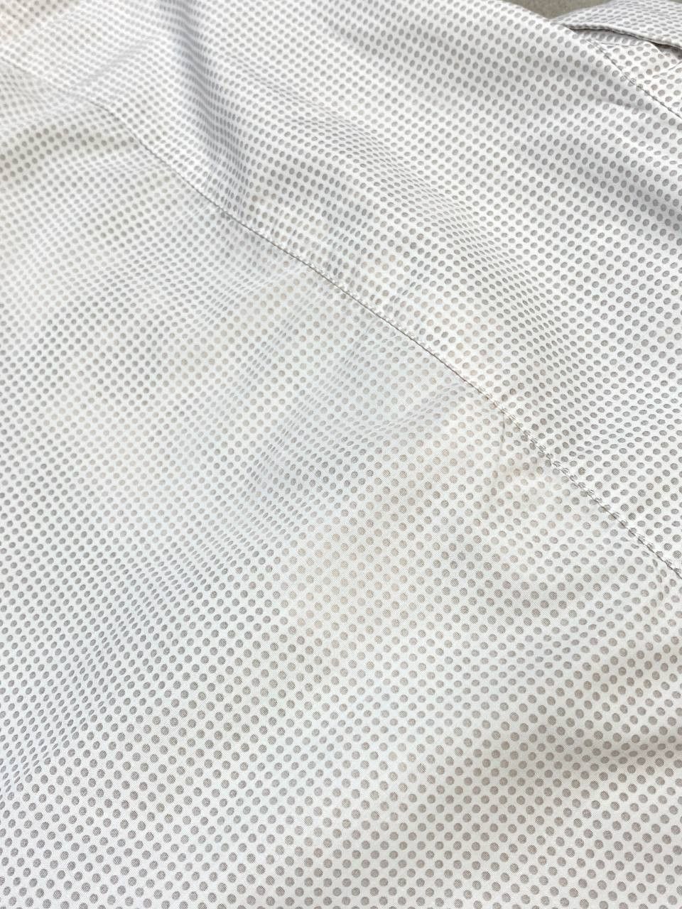 Prada Vintage Prada Polkadot Pattern Buttons Shirt Size US L / EU 52-54 / 3 - 11 Thumbnail