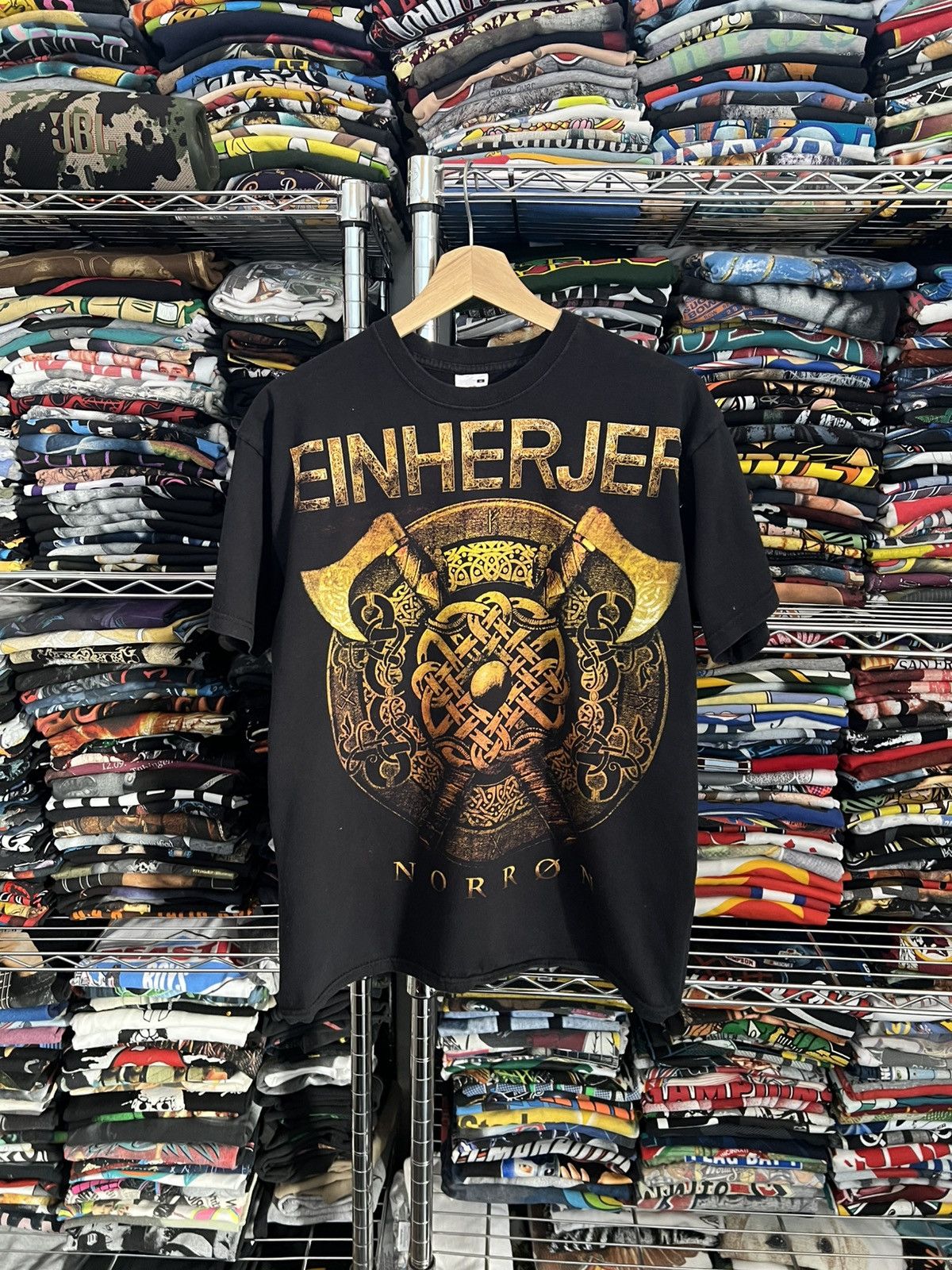 Band Tees 2011 Einherjer Norron Metal Tee Size US M / EU 48-50 / 2 - 1 Thumbnail
