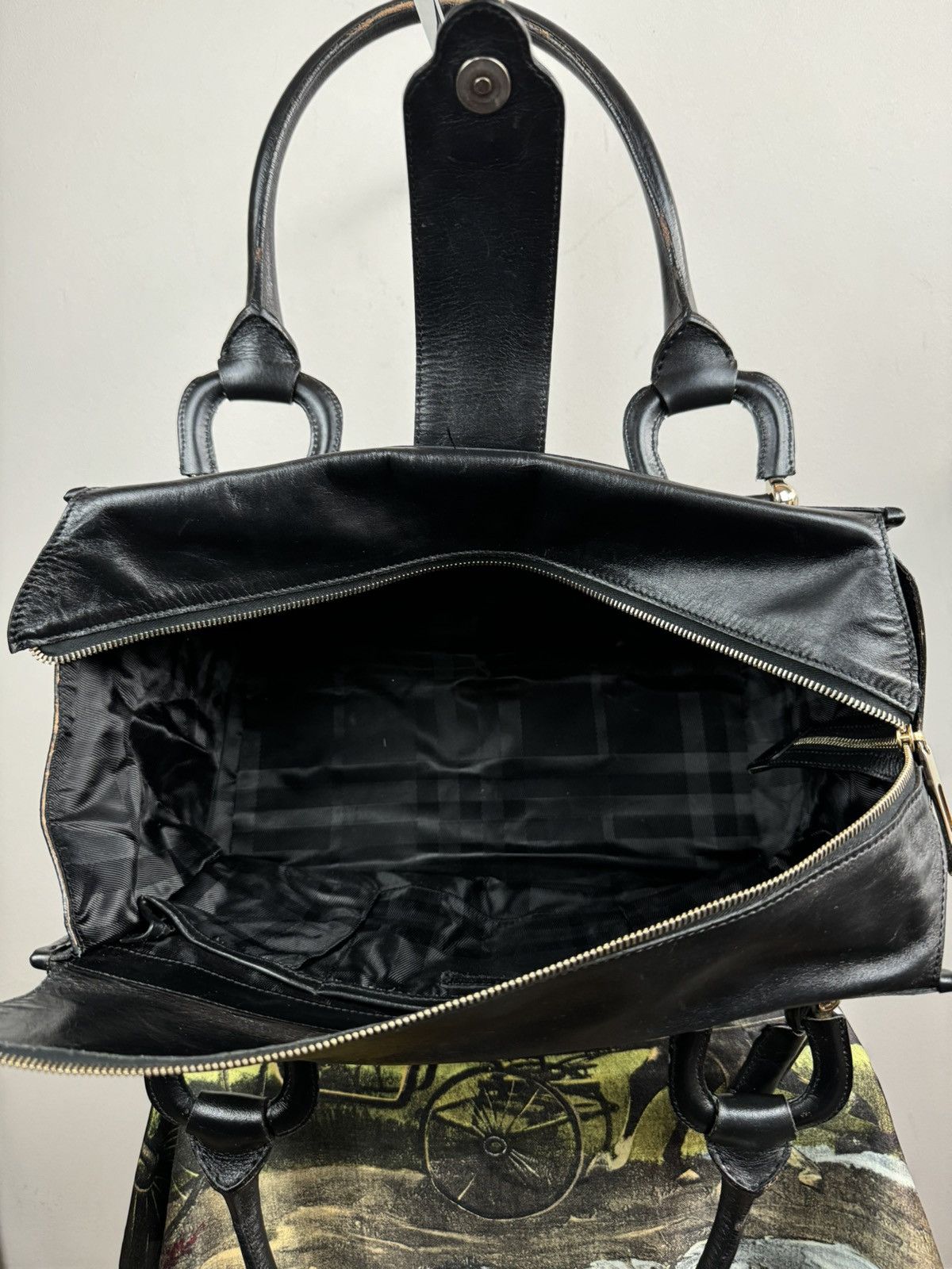 Burberry Leather shoulder bag Burberry original luxury casual item Size ONE SIZE - 4 Thumbnail