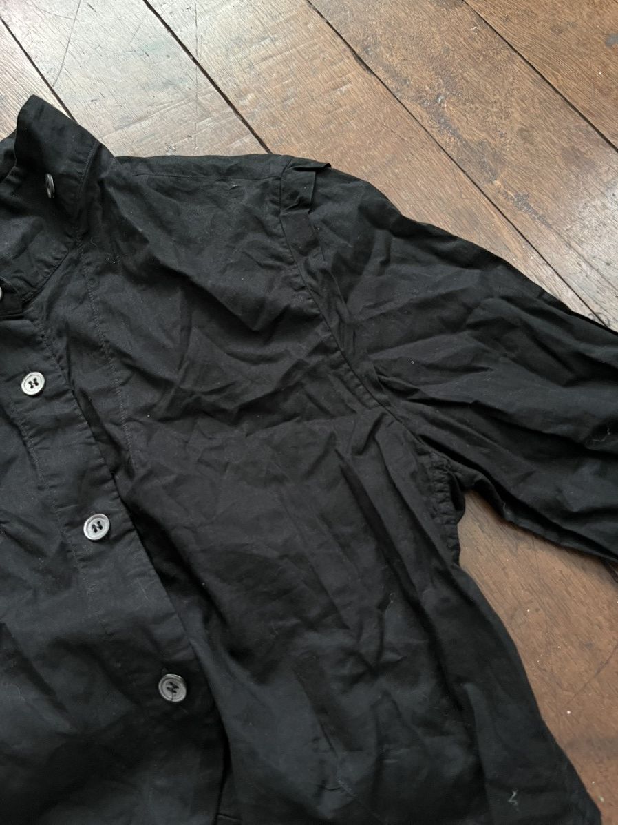 Ann Demeulemeester Ann Demeulemeestes Cropped Button Up Shirt Size XS / US 0-2 / IT 36-38 - 2 Thumbnail