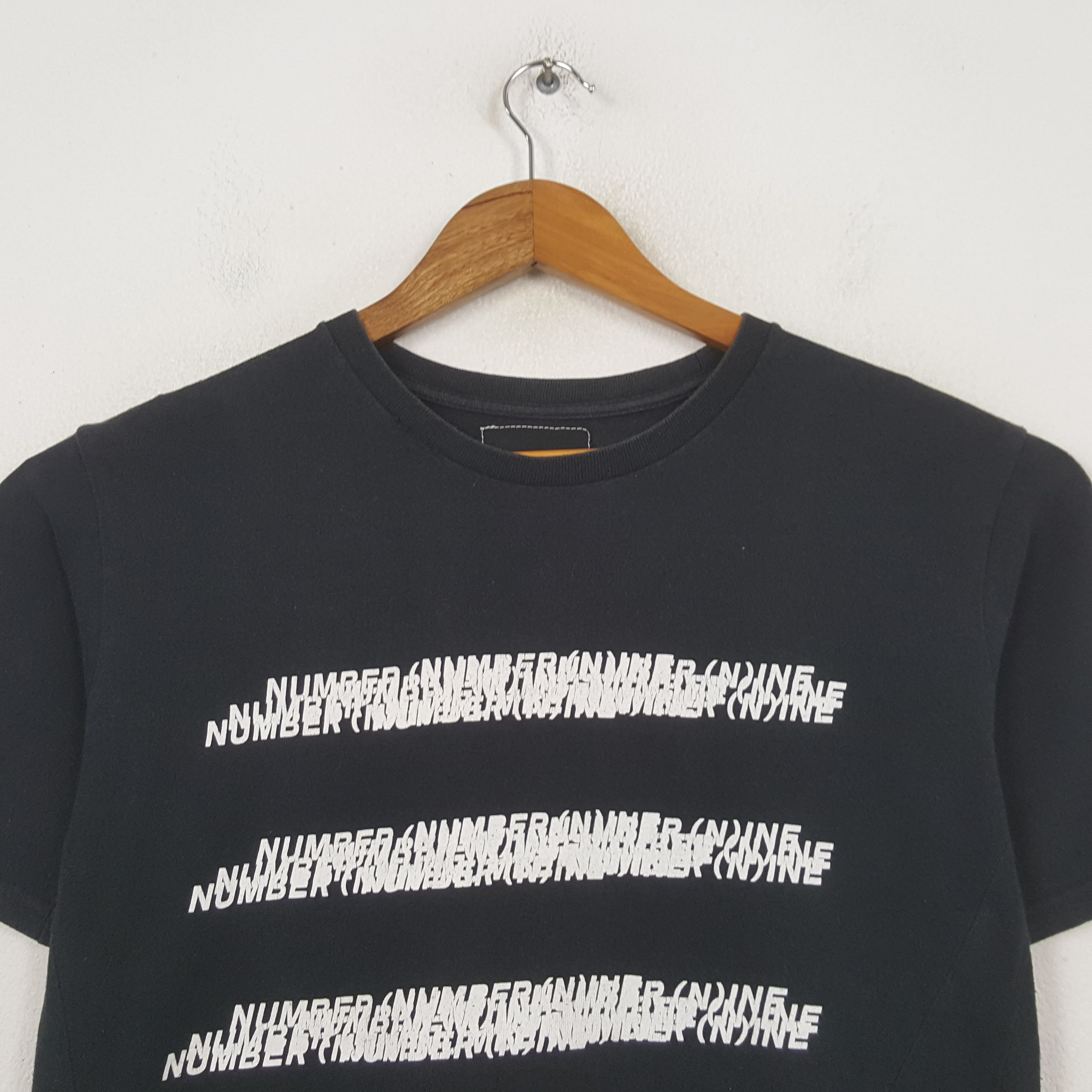 Number (N)ine Vintage Number Nine Japanese Brand Rare T-shirt RR30 Size US M / EU 48-50 / 2 - 2 Thumbnail
