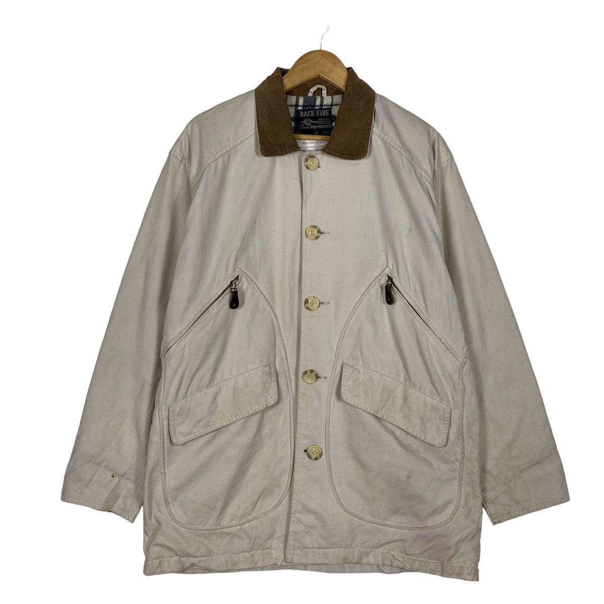 Japanese Brand Vintage Back-Fire Bird Of Paradise Chore Jacket Size US L / EU 52-54 / 3 - 2 Thumbnail