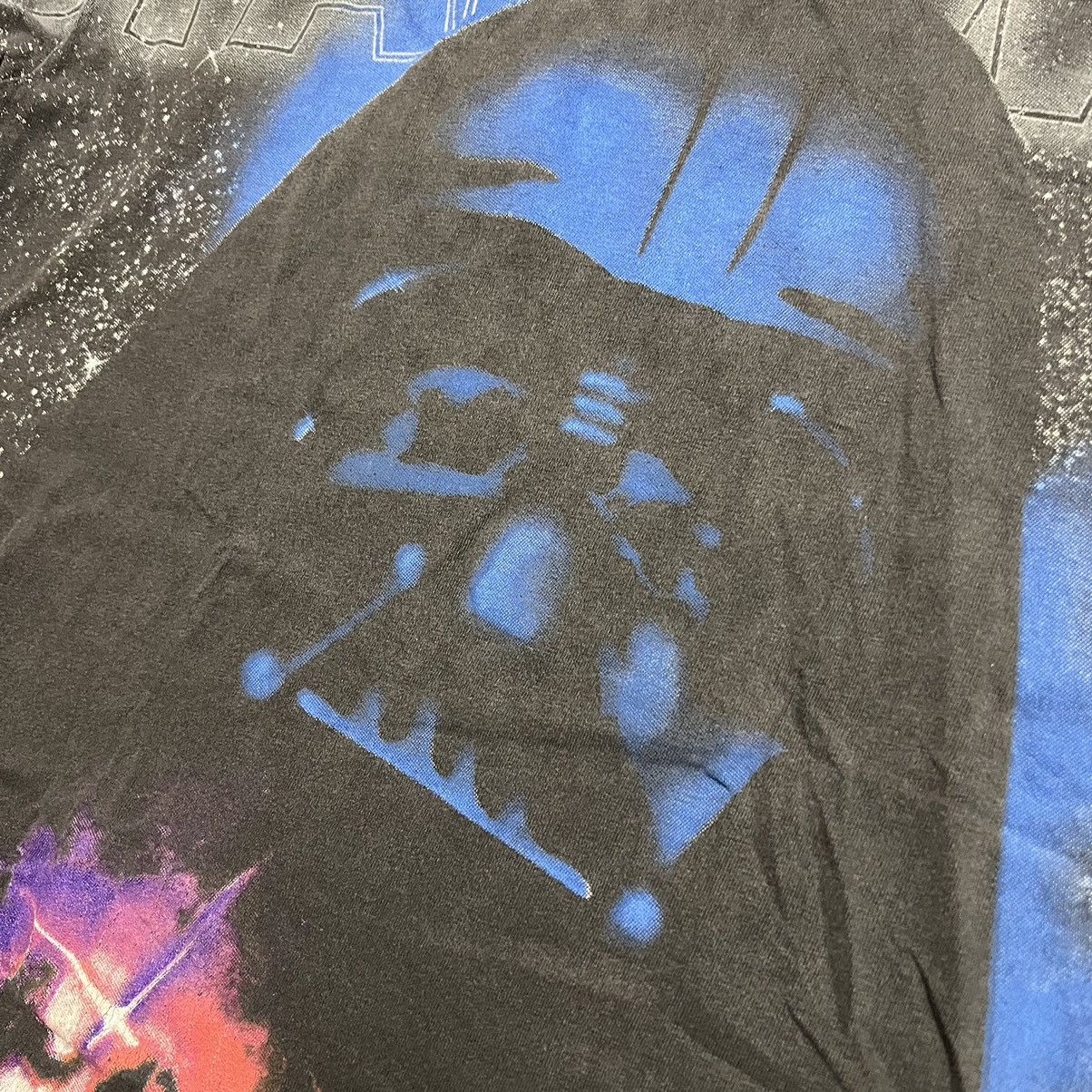 Star Wars × Vintage Vintage Star Wars Darth Vader Full Print T-Shirt Size US L / EU 52-54 / 3 - 6 Thumbnail