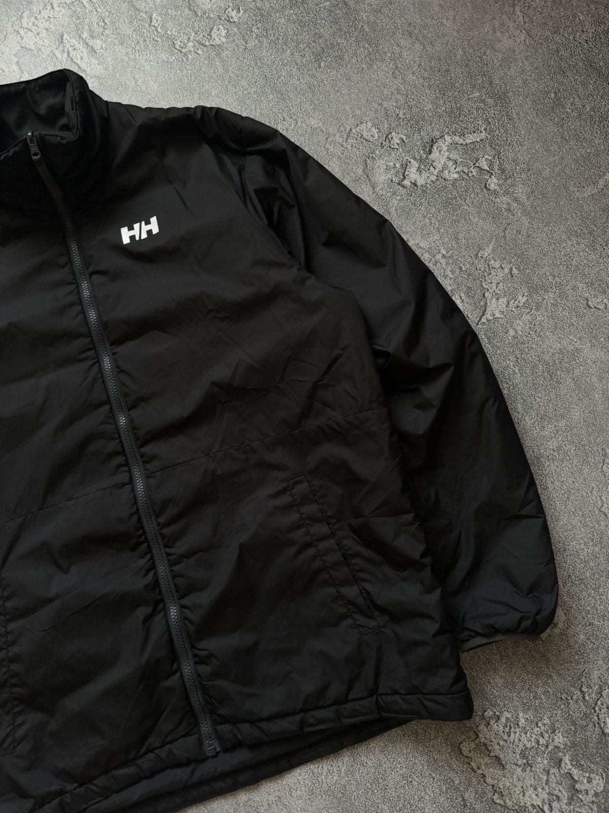 Helly Hansen Helly Hansen XL black zip jacket bomber primaloft lining Size US XL / EU 56 / 4 - 9 Thumbnail