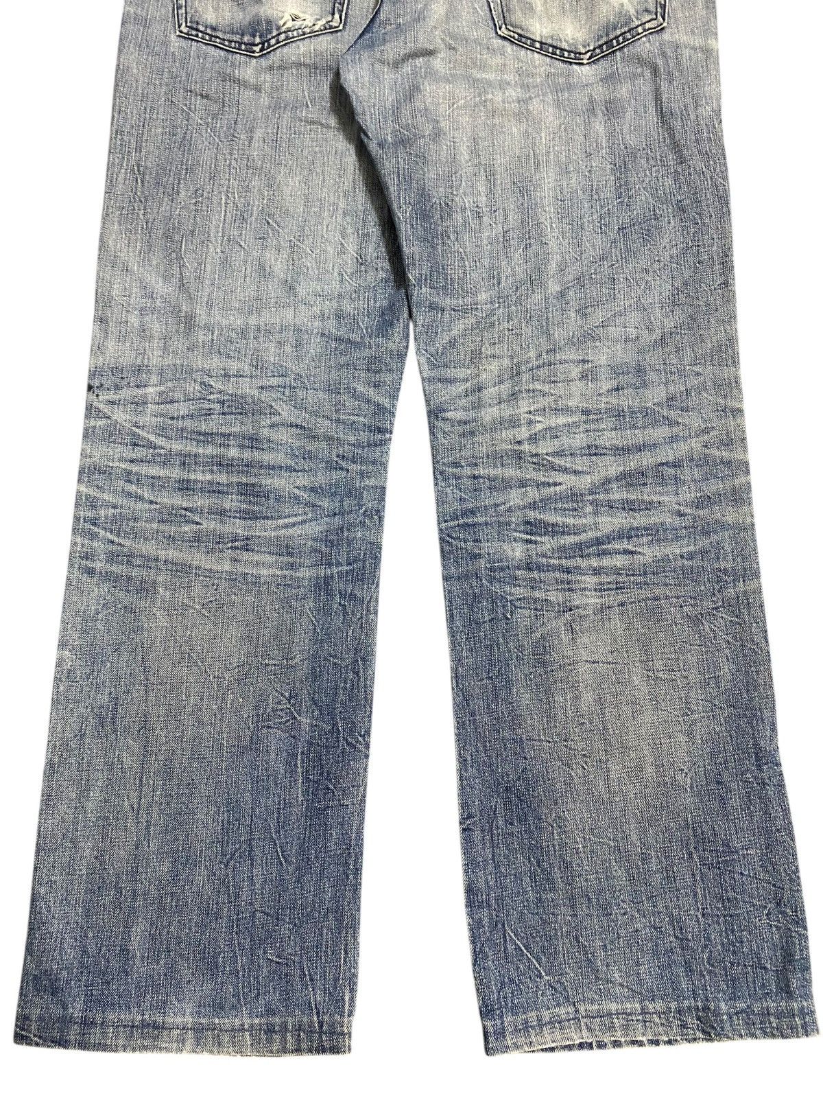 AG Adriano Goldschmied Vintage Adriano Goloschmieo Faded Distressed Loose Jeans Size US 36 / EU 52 - 11 Thumbnail