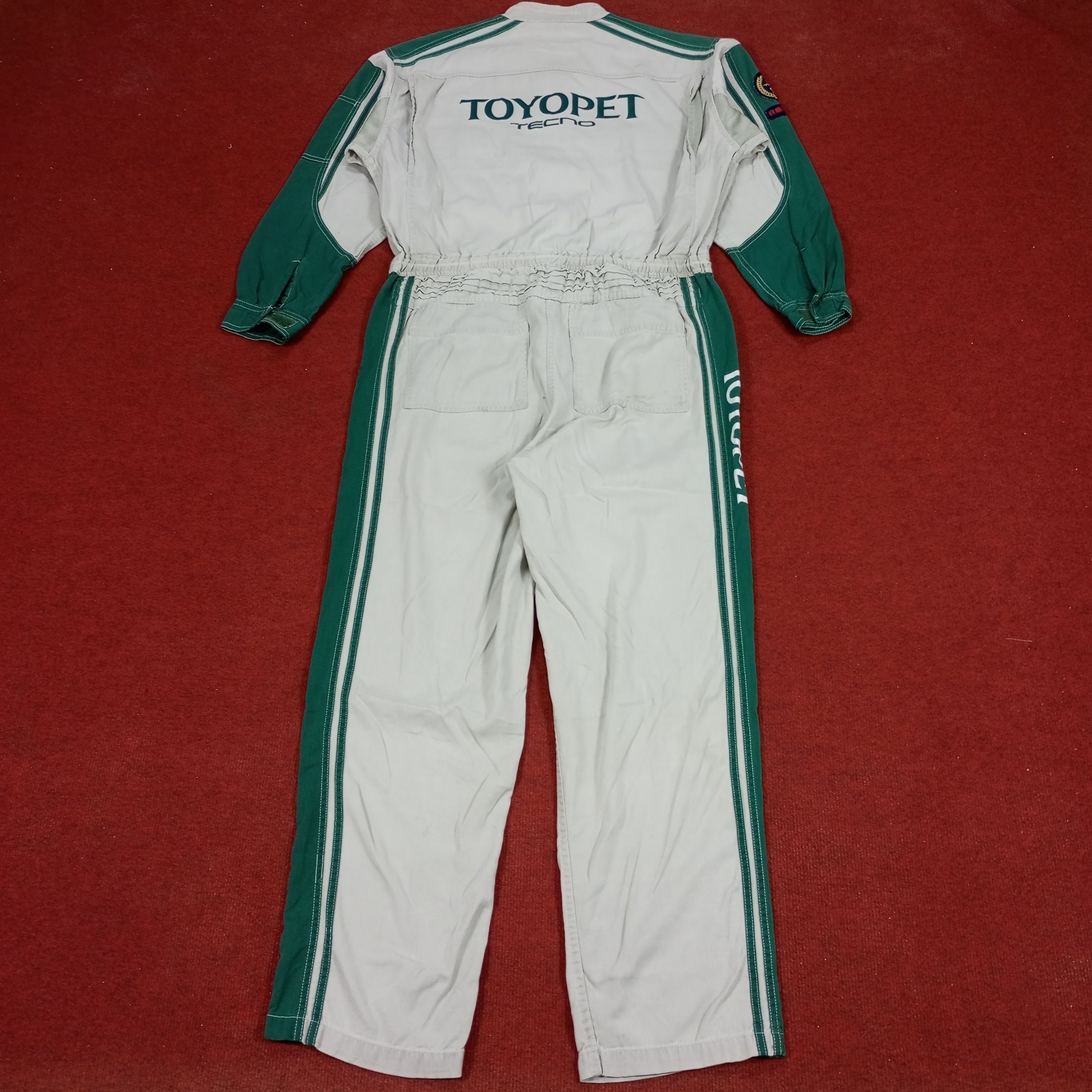 Toyota Toyopet Tecno Racing Workwear Coverall Jacket