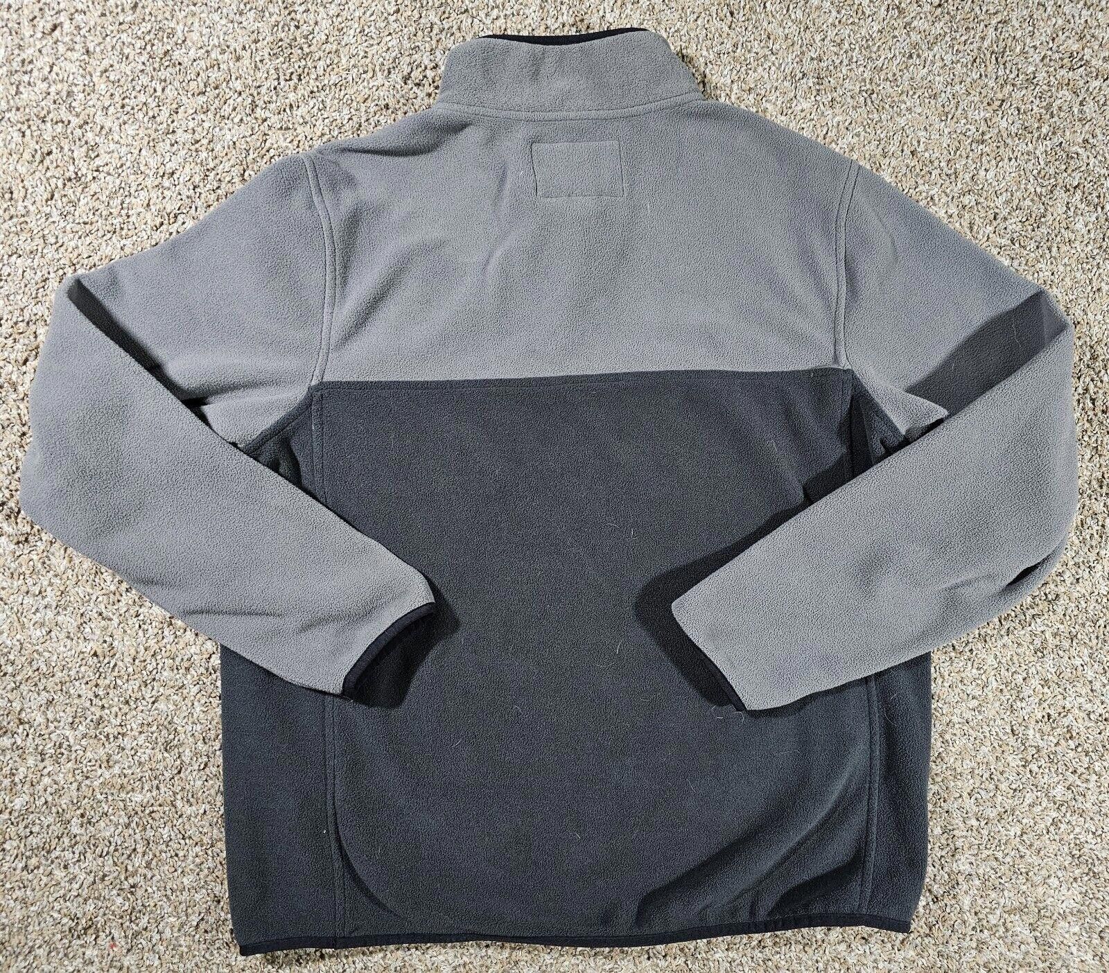 Lands' End LANDS END Fleece L 42-44 Heritage Sweatshirt 1/4 Snap Gray Size US 34 / EU 50 - 9 Thumbnail