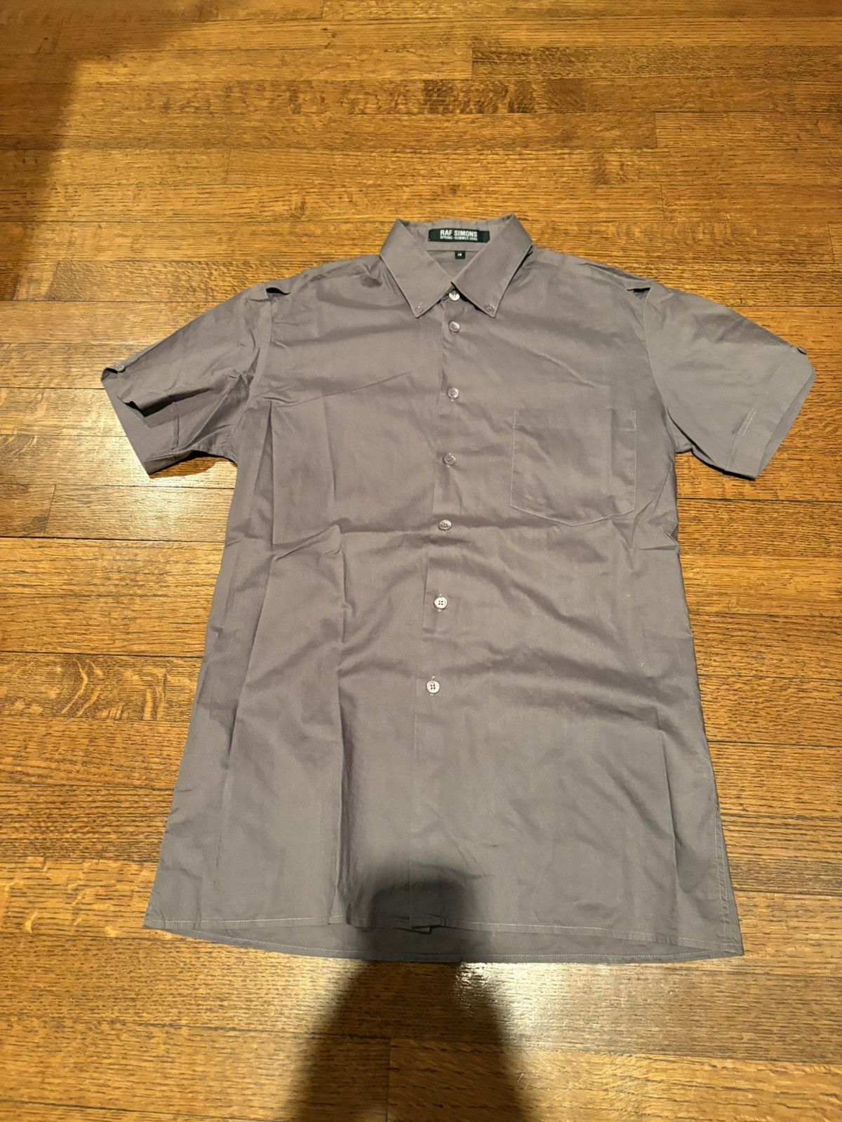 Raf Simons RAF Simons short sleeve button-up Icarus collection Size US S / EU 44-46 / 1 - 1 Thumbnail