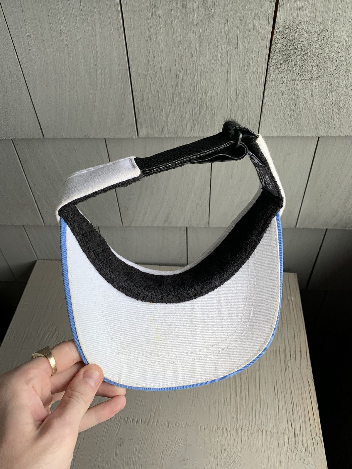 Oakley × Vintage 2000s Vintage Oakley Software Visor Y2K Skull Crossbone $ Size ONE SIZE - 5 Thumbnail