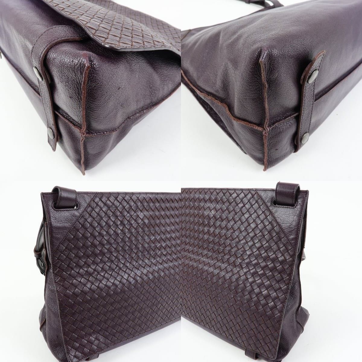 Bottega Veneta Bottega Veneta Intrecciato Messenger Crossbody Bag Size ONE SIZE - 5 Thumbnail
