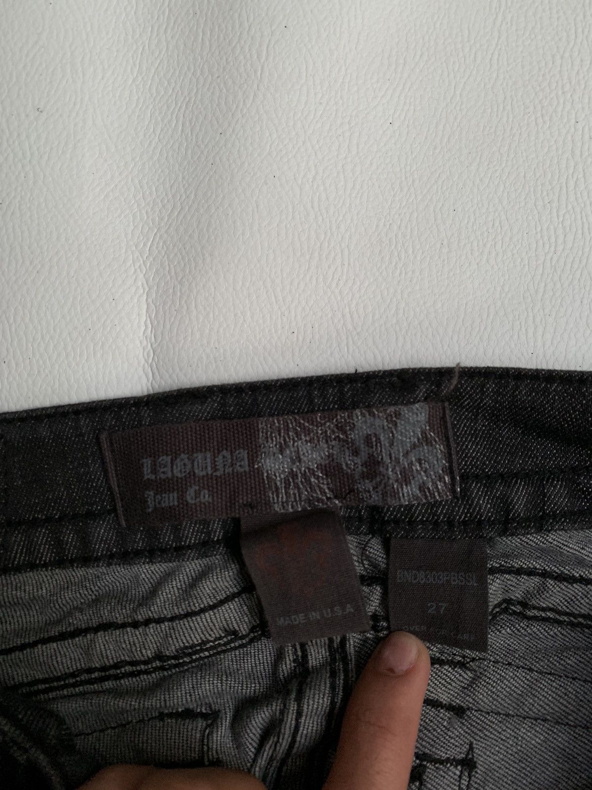 If Six Was Nine × Japanese Brand × PPFM Laguna beach Y2k bootcut low rise denim jeans Size US 27 - 5 Thumbnail