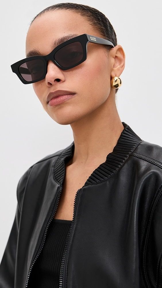 Gucci Gucci Women Sunglasses Cat Eye GG1790S 001 NEW AUTHENTIC Size ONE SIZE - 10 Thumbnail