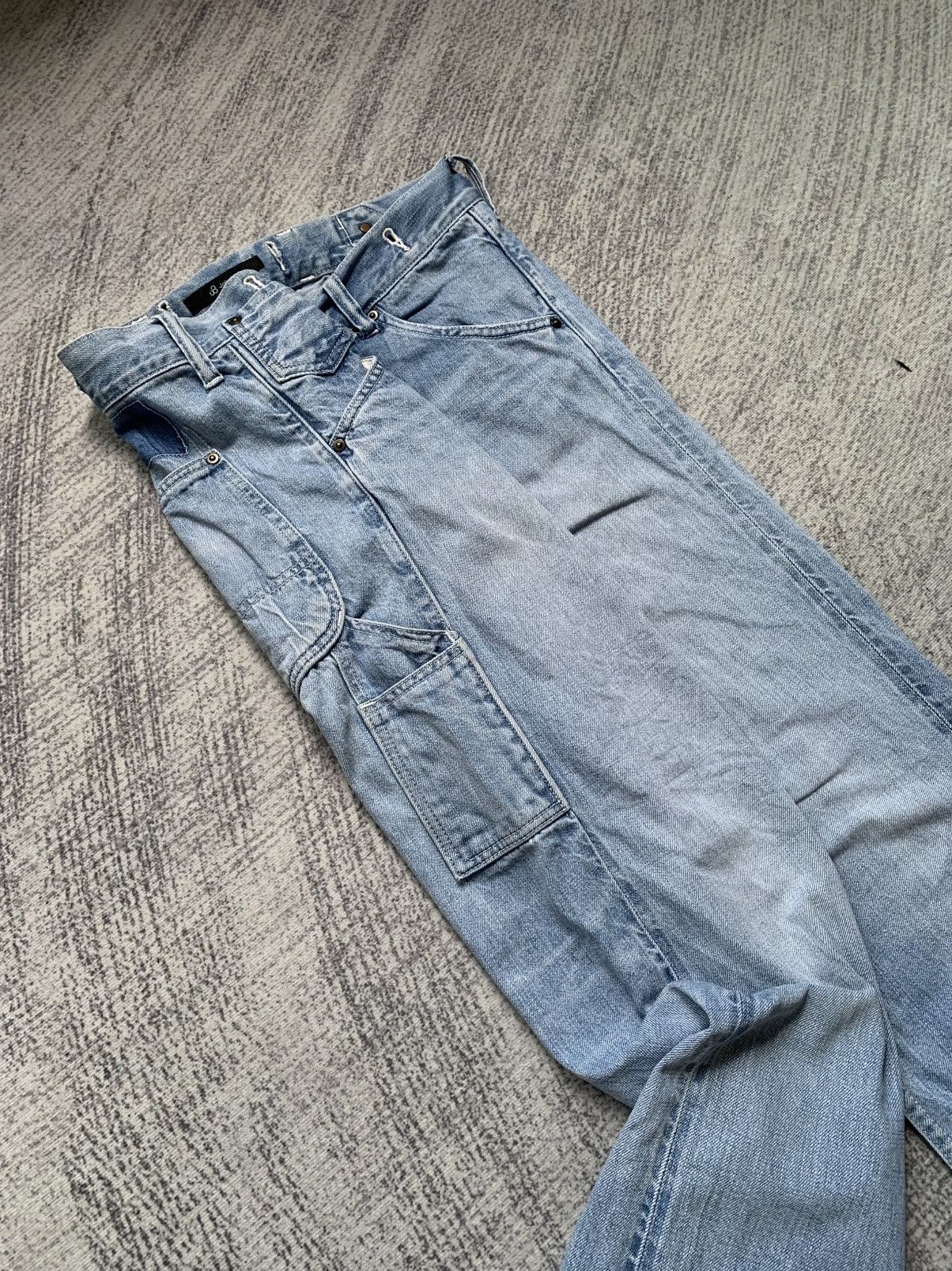 Japanese Brand × Johnbull × Vintage Vintage Selvegde Johnbull Carpenter Jeans Size US 31 - 15 Thumbnail