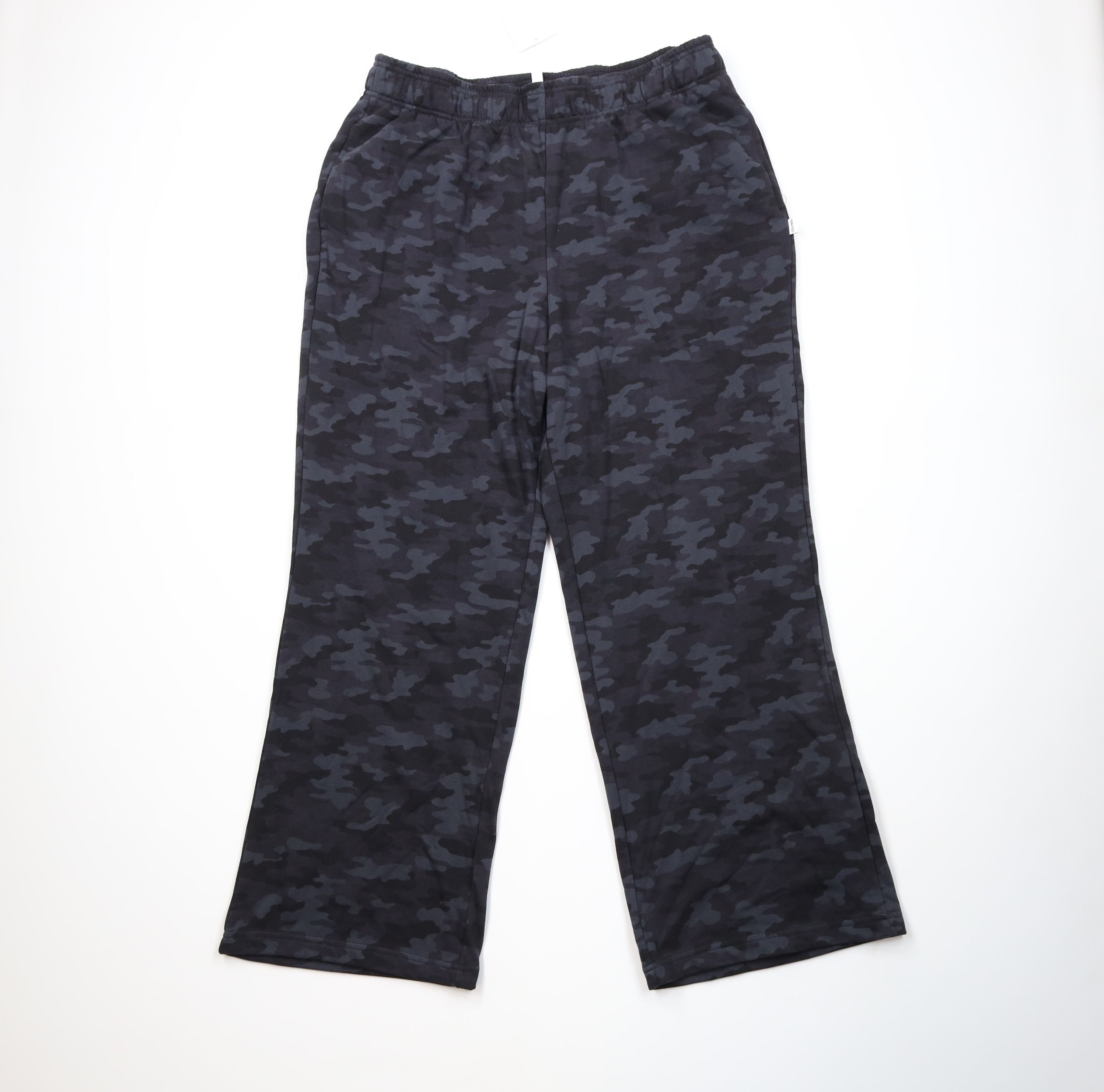 Fabletics New Fabletics Terry Cloth Wide Leg Sweatpants Camouflage Size 39" - 1 Thumbnail