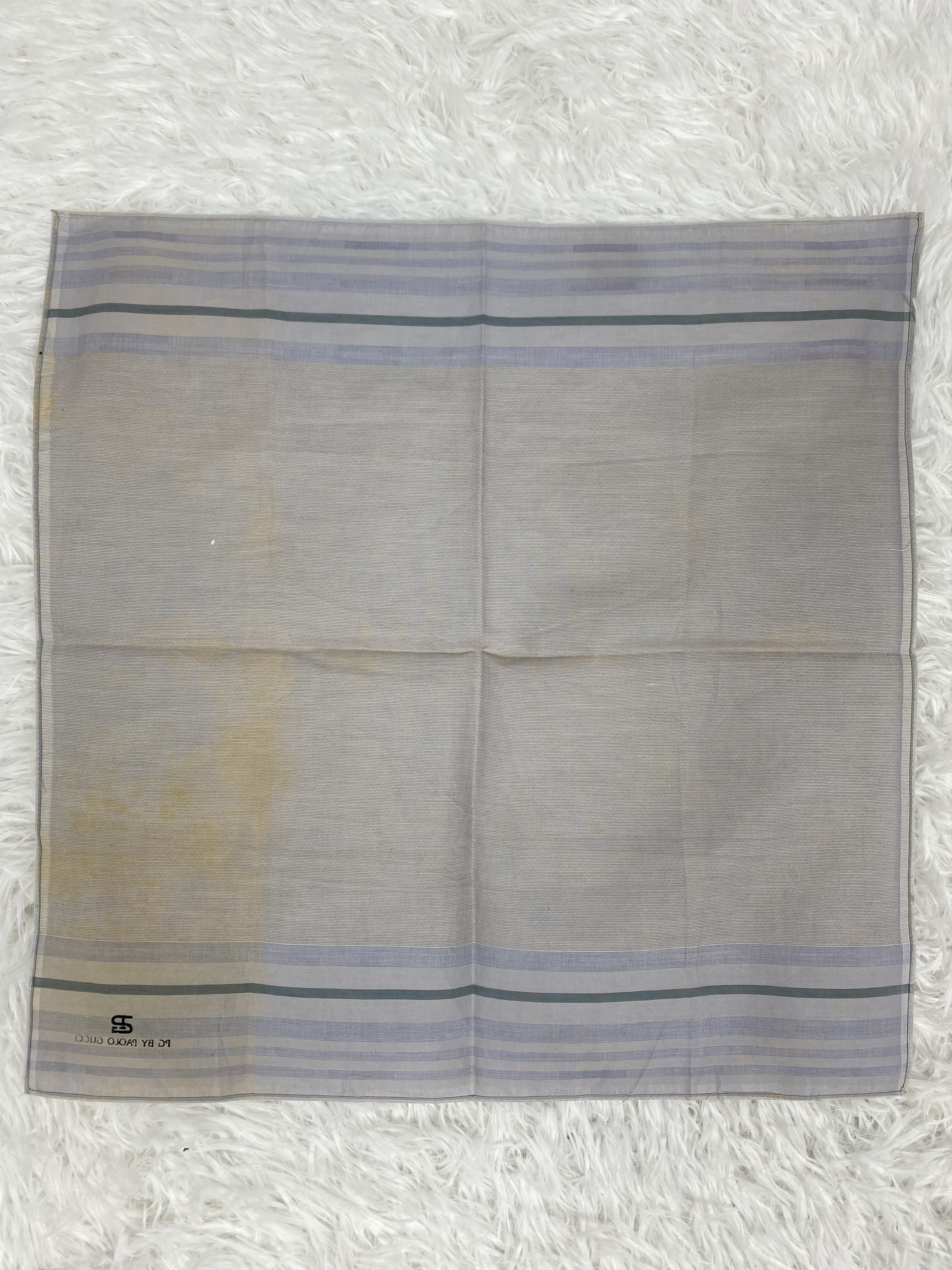 Paolo Gucci Vintage Paolo Gucci Handkerchief Neckerchief PH0604 Size ONE SIZE - 8 Thumbnail