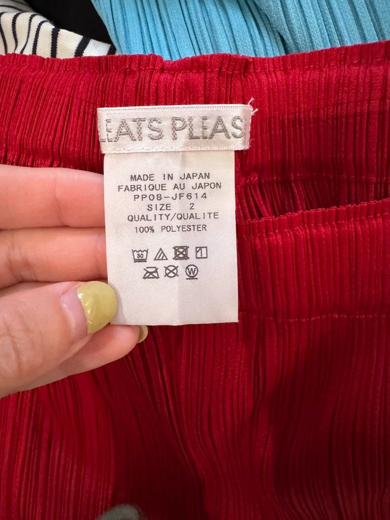 Issey Miyake issey miyake size：2 Red trousers 2506-Nextarrow Size 22" - 2 Thumbnail