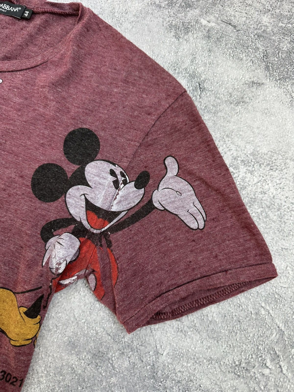 Dolce & Gabbana Dolce Gabbana Mickey Mouse T-Shirt Vintage Over Printed Logo Size US S / EU 44-46 / 1 - 6 Thumbnail