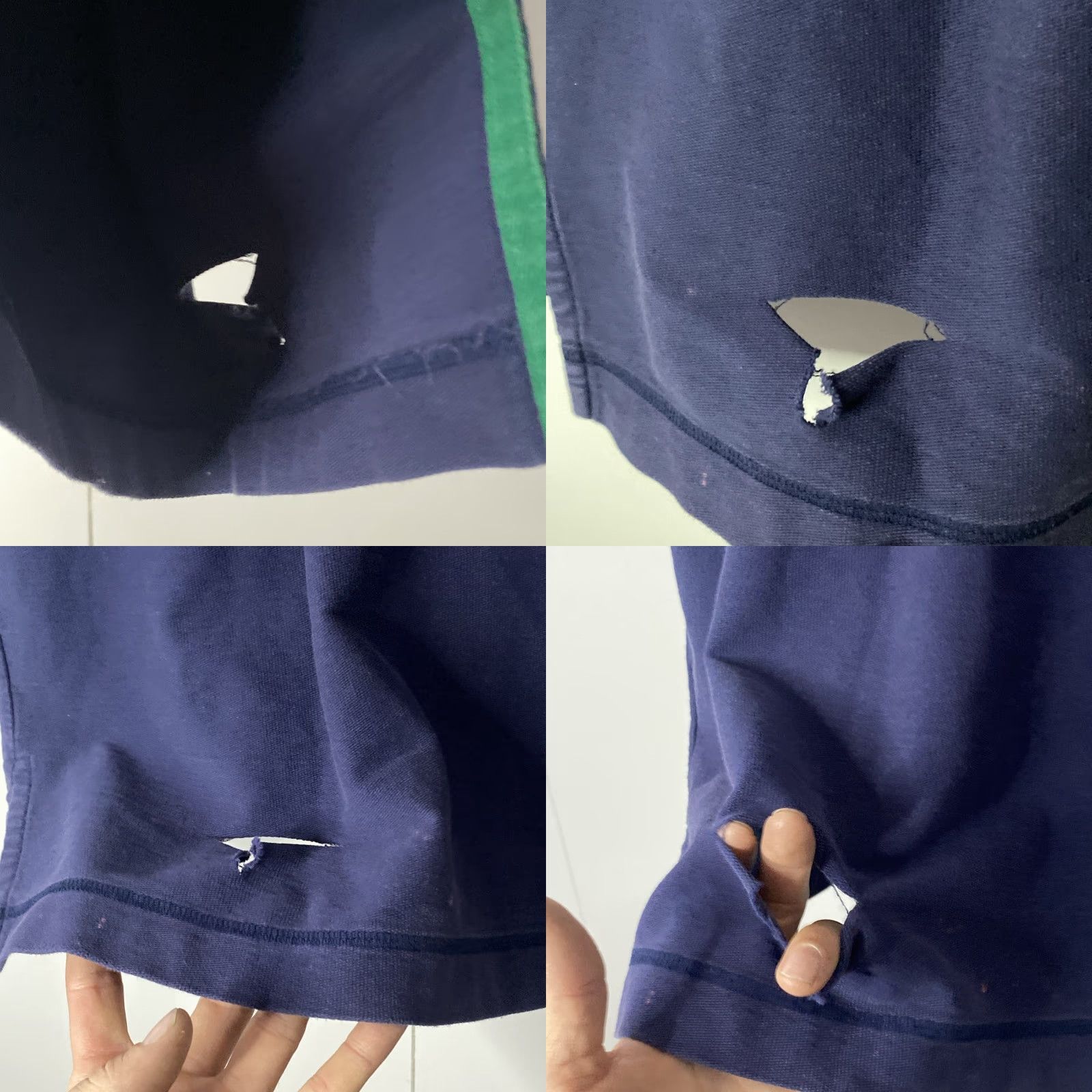 Nautica VINTAGE Nautica Yacht Club Polo Mens Large BLUE 90s Flaw L Polo Shirt Mens Size US L / EU 52-54 / 3 - 8 Thumbnail