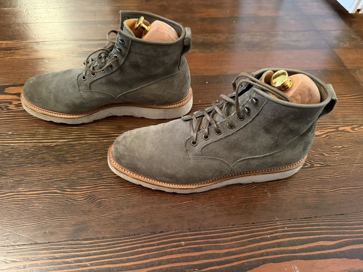 Viberg Viberg Scout Boots Green Suede 10US/9UK Size US 10 / EU 43 - 3 Thumbnail