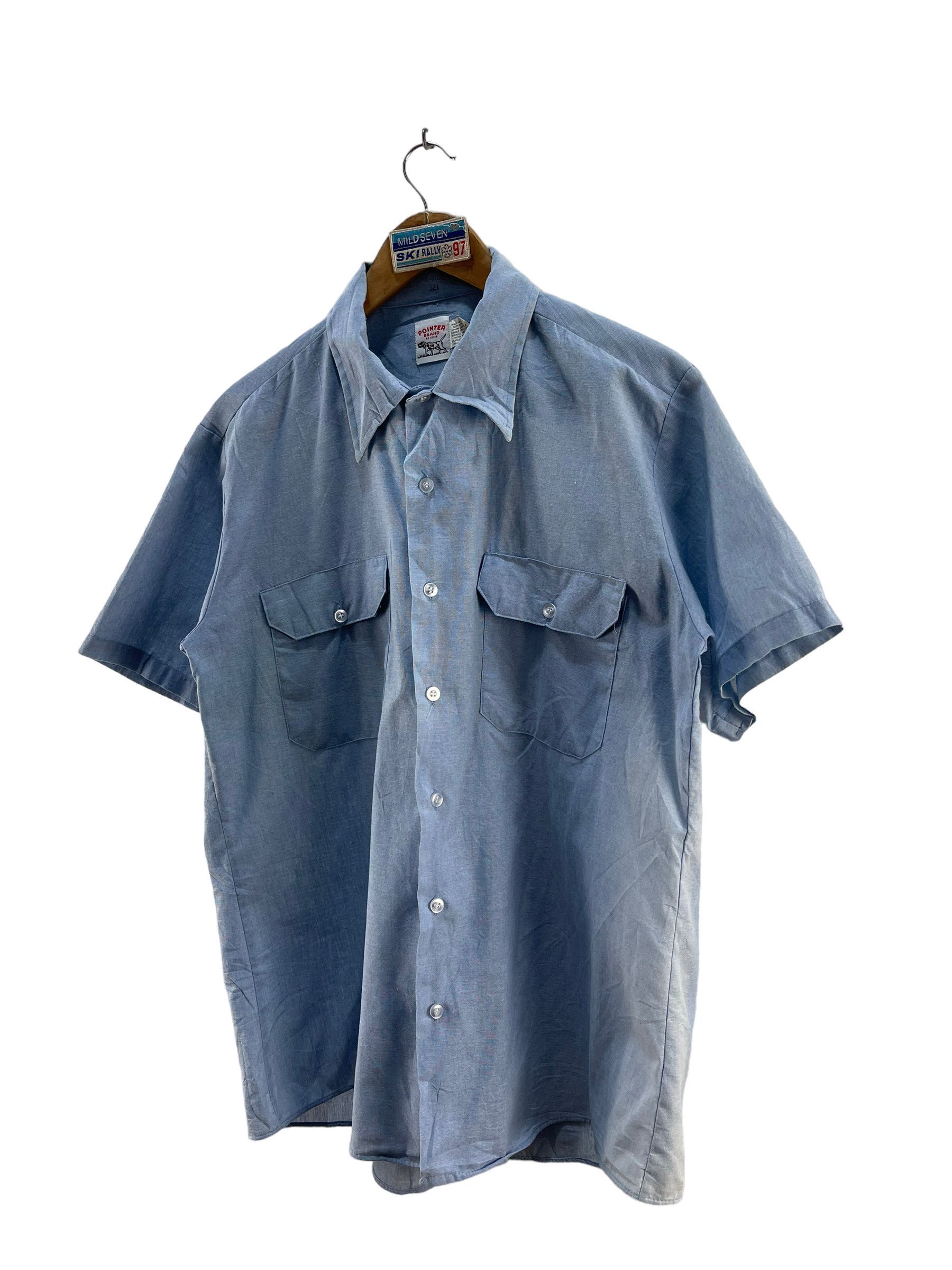 Pointer Vintage Pointer Button Up Shirt Size US L / EU 52-54 / 3 - 4 Thumbnail