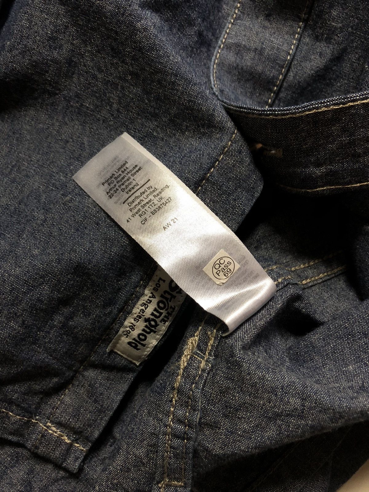 The Stronghold The Stronghold Los Angeles Denim Work Shirt – Size Large Size US L / EU 52-54 / 3 - 6 Thumbnail
