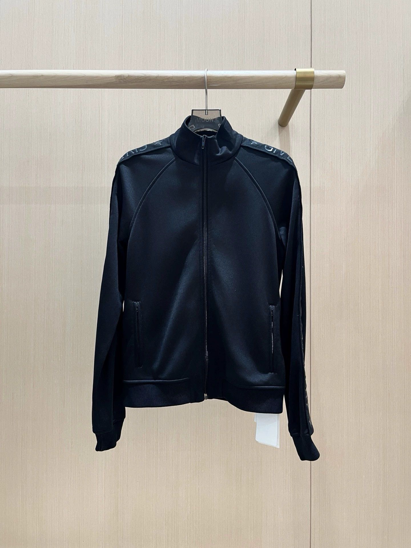 Givenchy Givenchy Black Track Jacket Women's 36 Size XS / US 0-2 / IT 36-38 - 1 Thumbnail