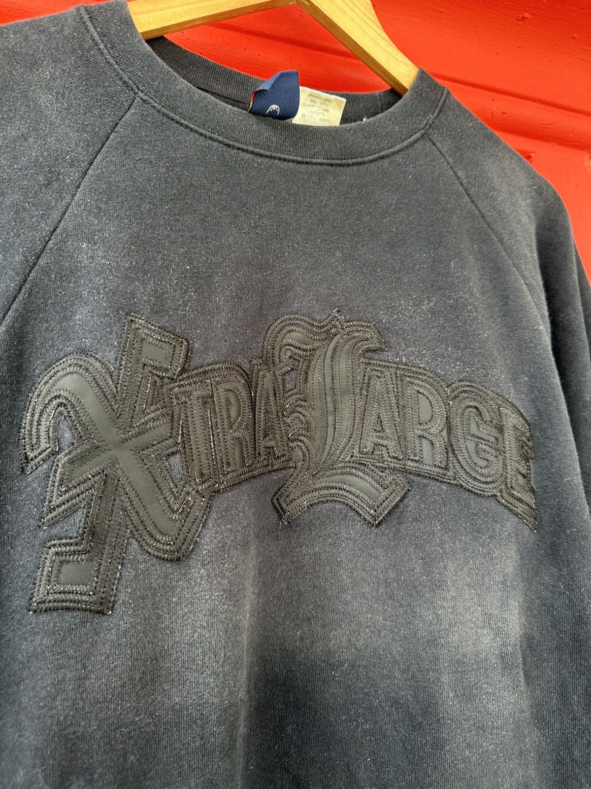 Xlarge Vintage 90s Xtralarge Embroidered Xlarge Team Sweatshirt Size US M / EU 48-50 / 2 - 2 Thumbnail