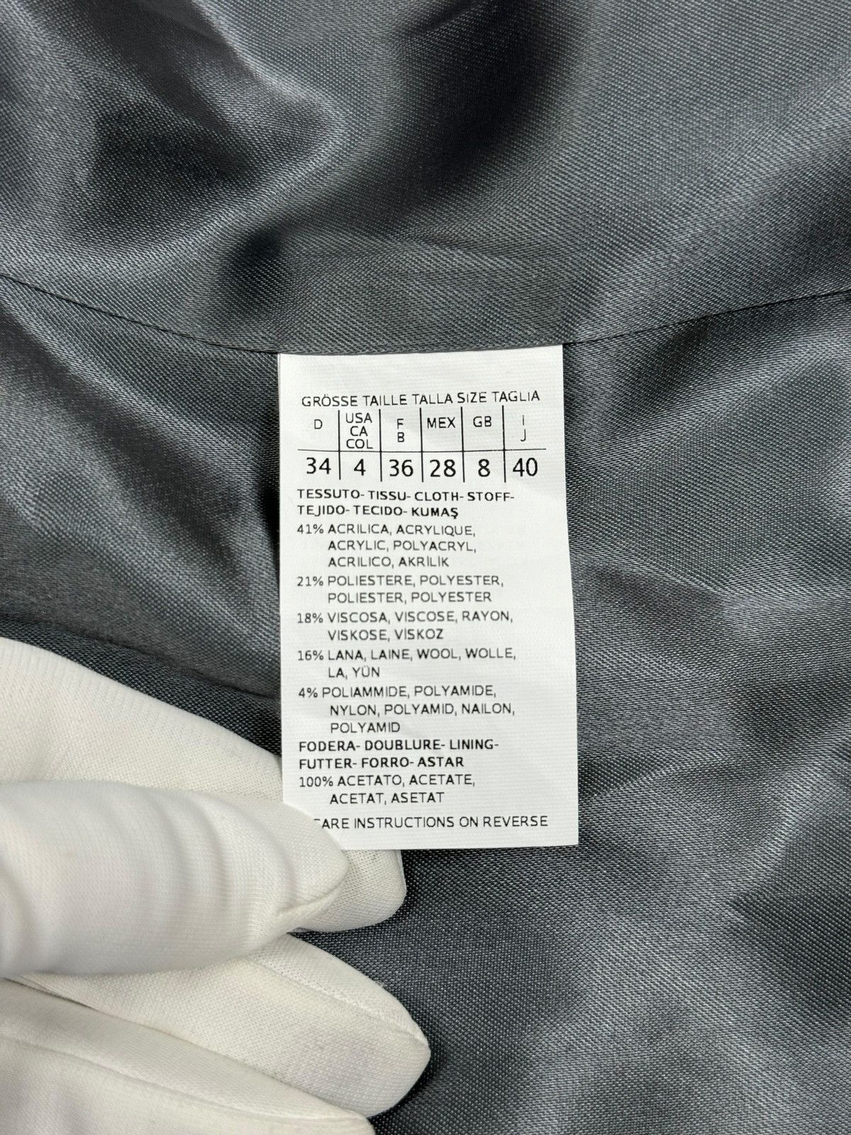 Marella Marella Check Plaid Wool-Viscose-Acrylic Coat size IT40 US4 Size S / US 4 / IT 40 - 15 Thumbnail