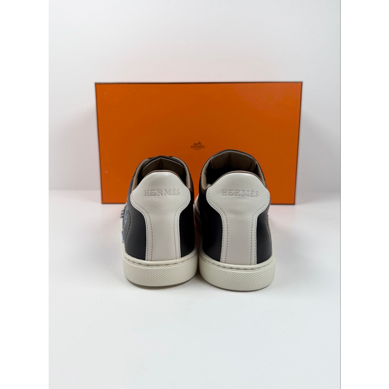 Hermes Size 8.5 - Hermes Quicker Leather Sneakers NEW Size US 8.5 / EU 41-42 - 5 Thumbnail