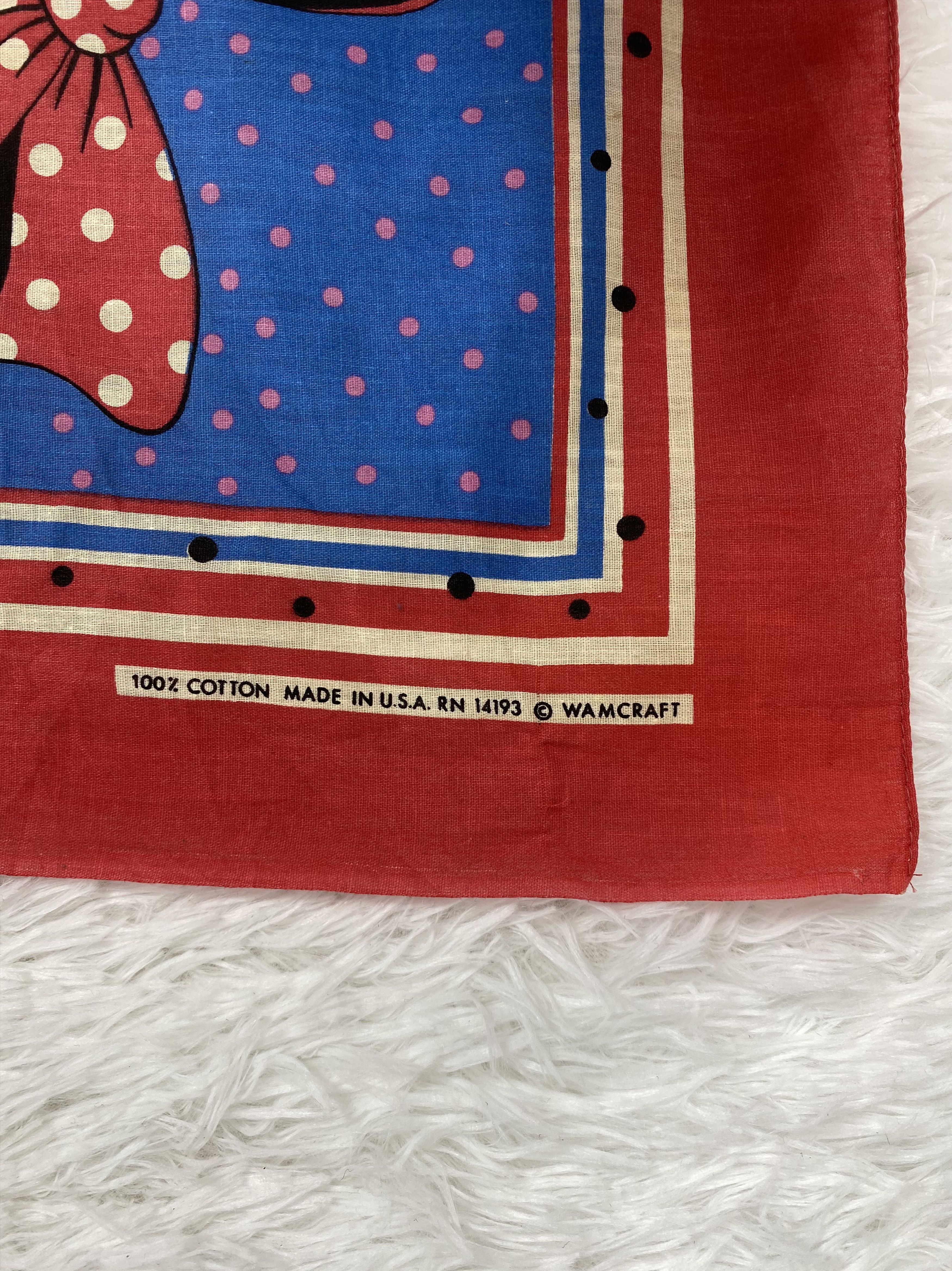 Other Vintage Bandana Handkerchief PH0029 Size ONE SIZE - 4 Thumbnail