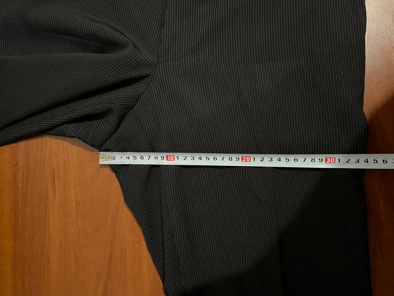 Hugo Boss VINTAGE HUGO BOSS STRIPED BLACK SOLID BRUTAL MENS SUIT SZ 52 Size 52R - 19 Thumbnail