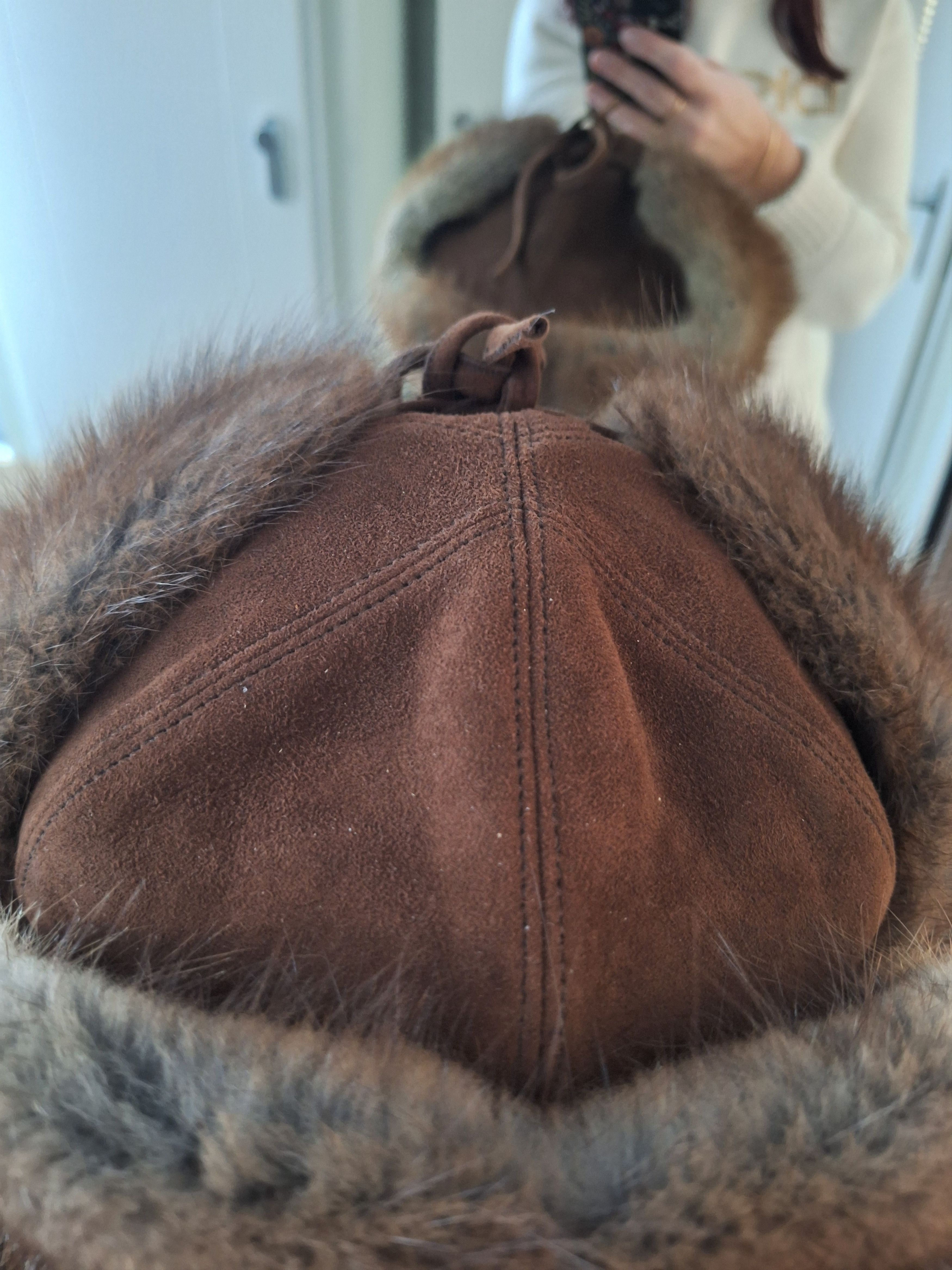 Wigens Bontmuts aviator pilot model Size ONE SIZE - 8 Thumbnail
