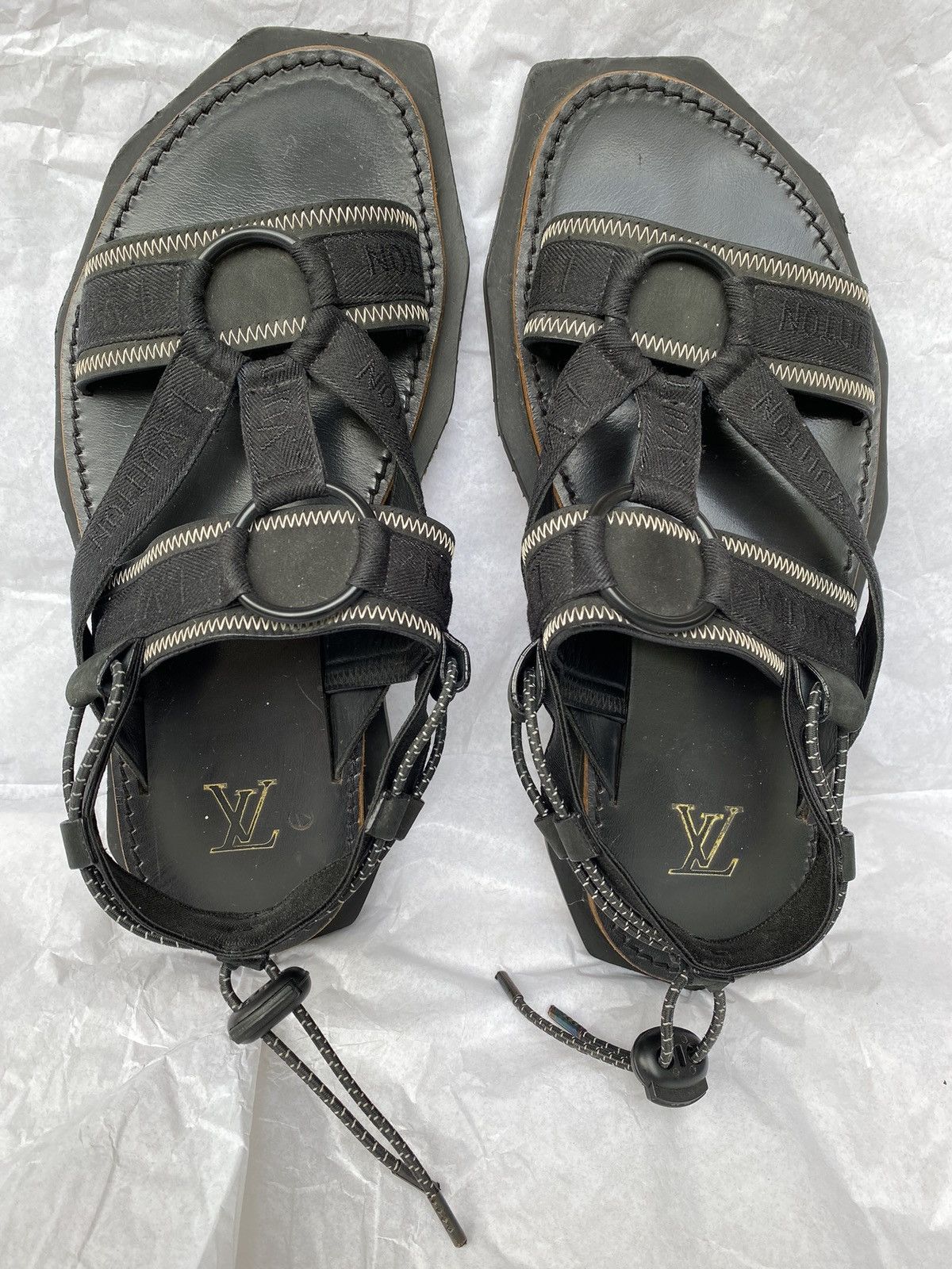 Kim Jones × Louis Vuitton SS17 Bondage Seditionaries sandals Size US 7 / EU 40 - 3 Thumbnail